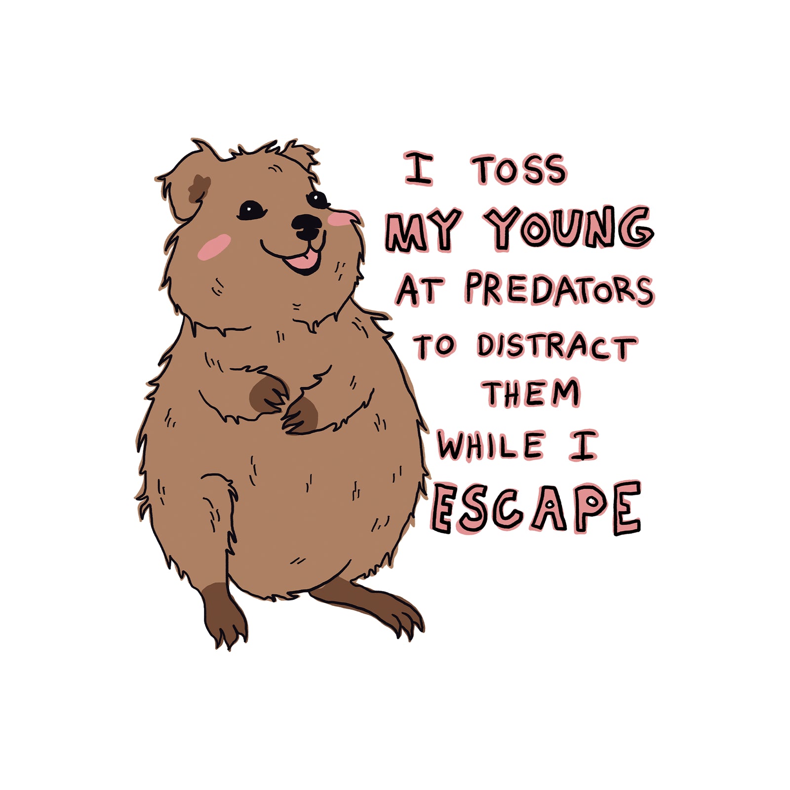Quokka Mum Tee