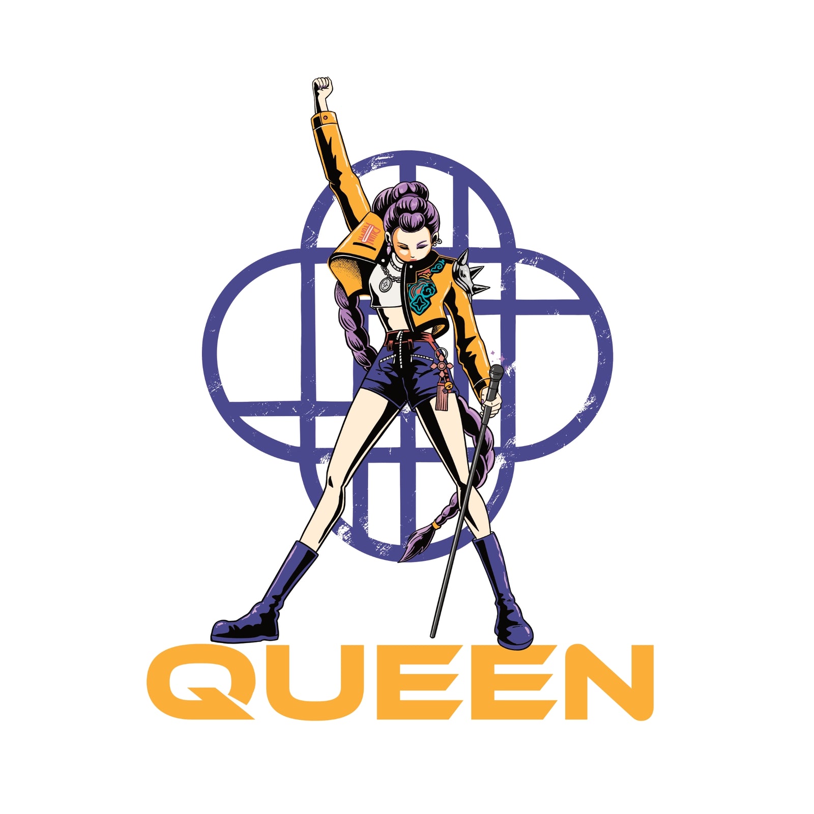 Queen t-shirt by Lonely Kids Club