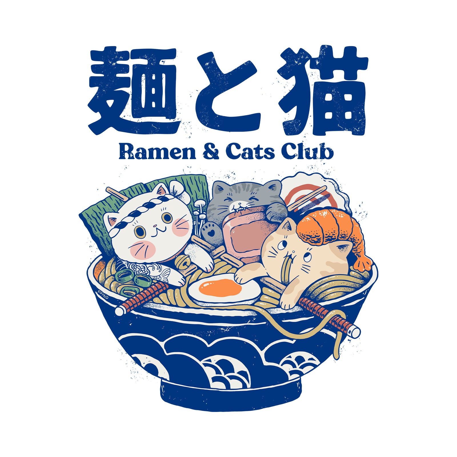 Ramen & Cats Club Tee