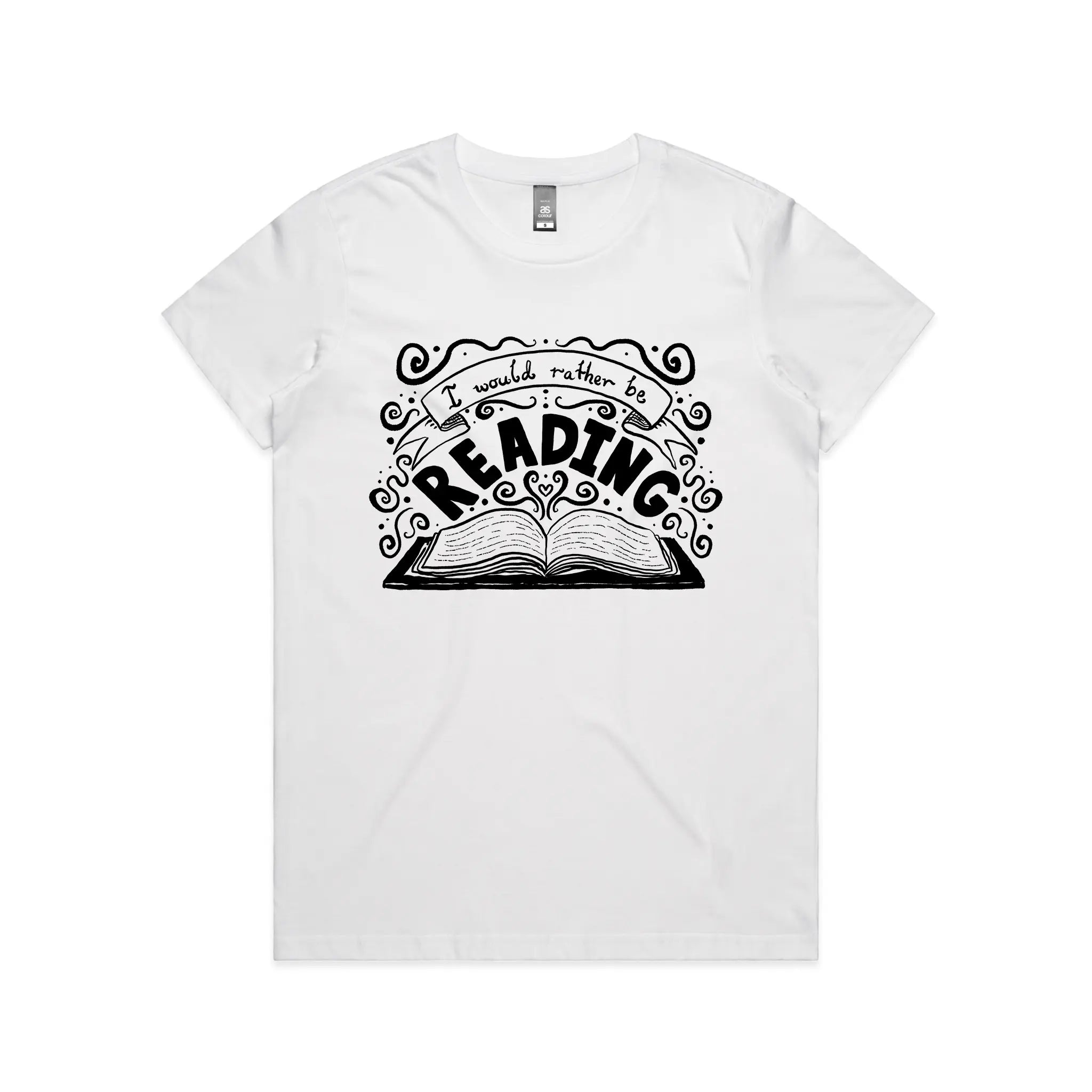 Rather Be Reading Tee