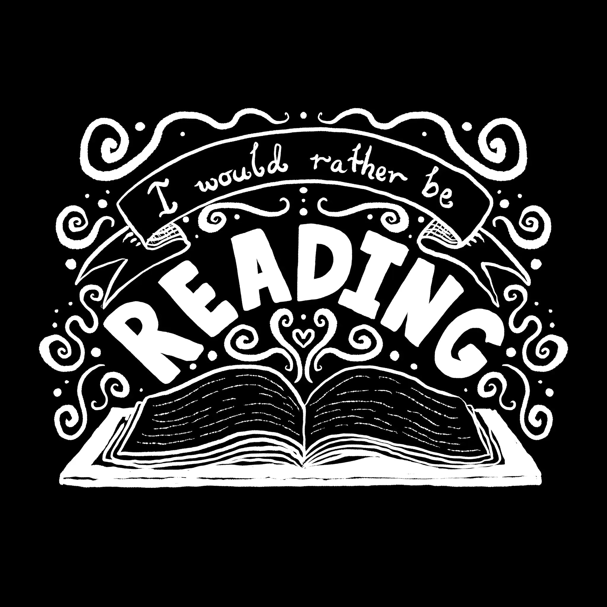 Rather Be Reading Tee