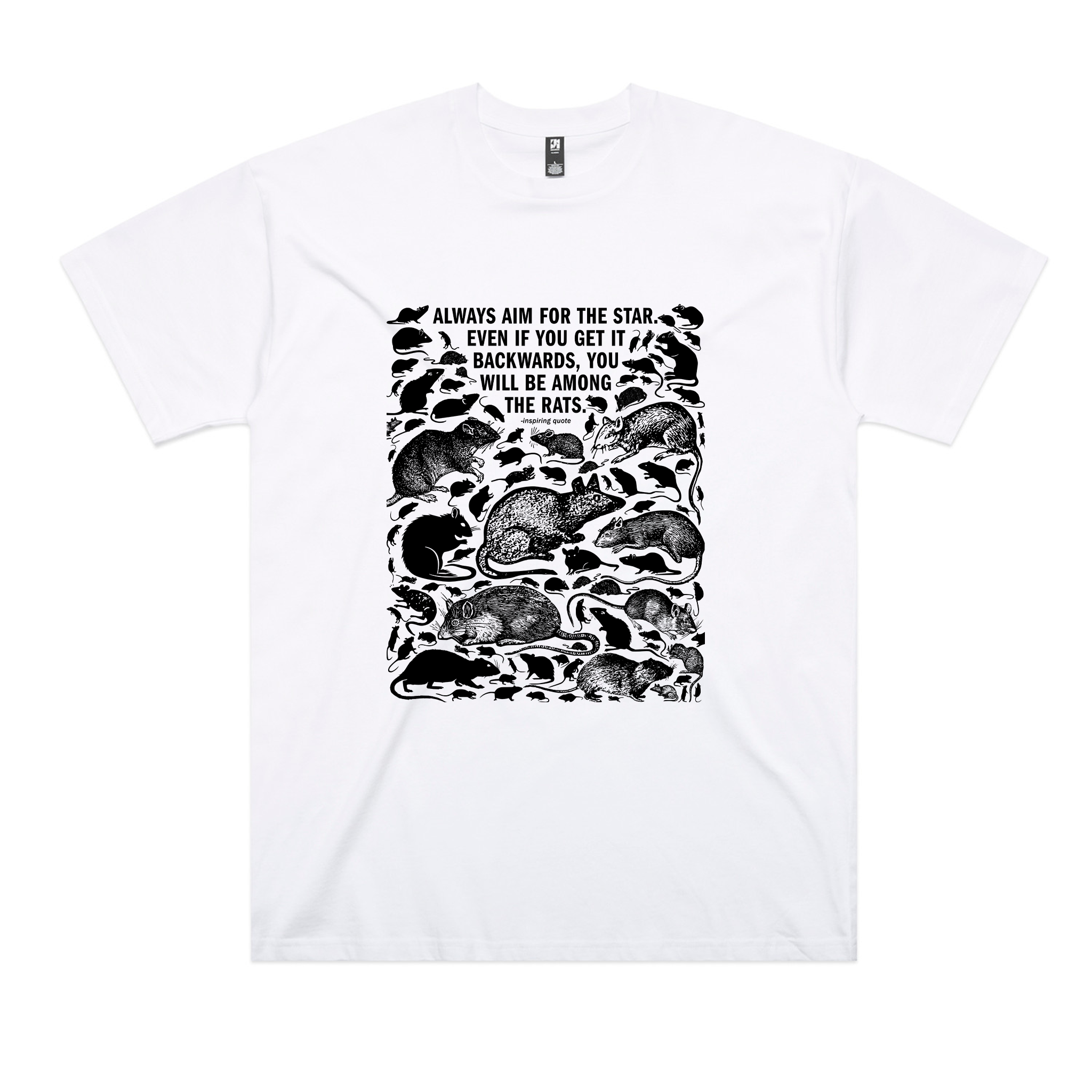 Among The Rats Oversized Tee