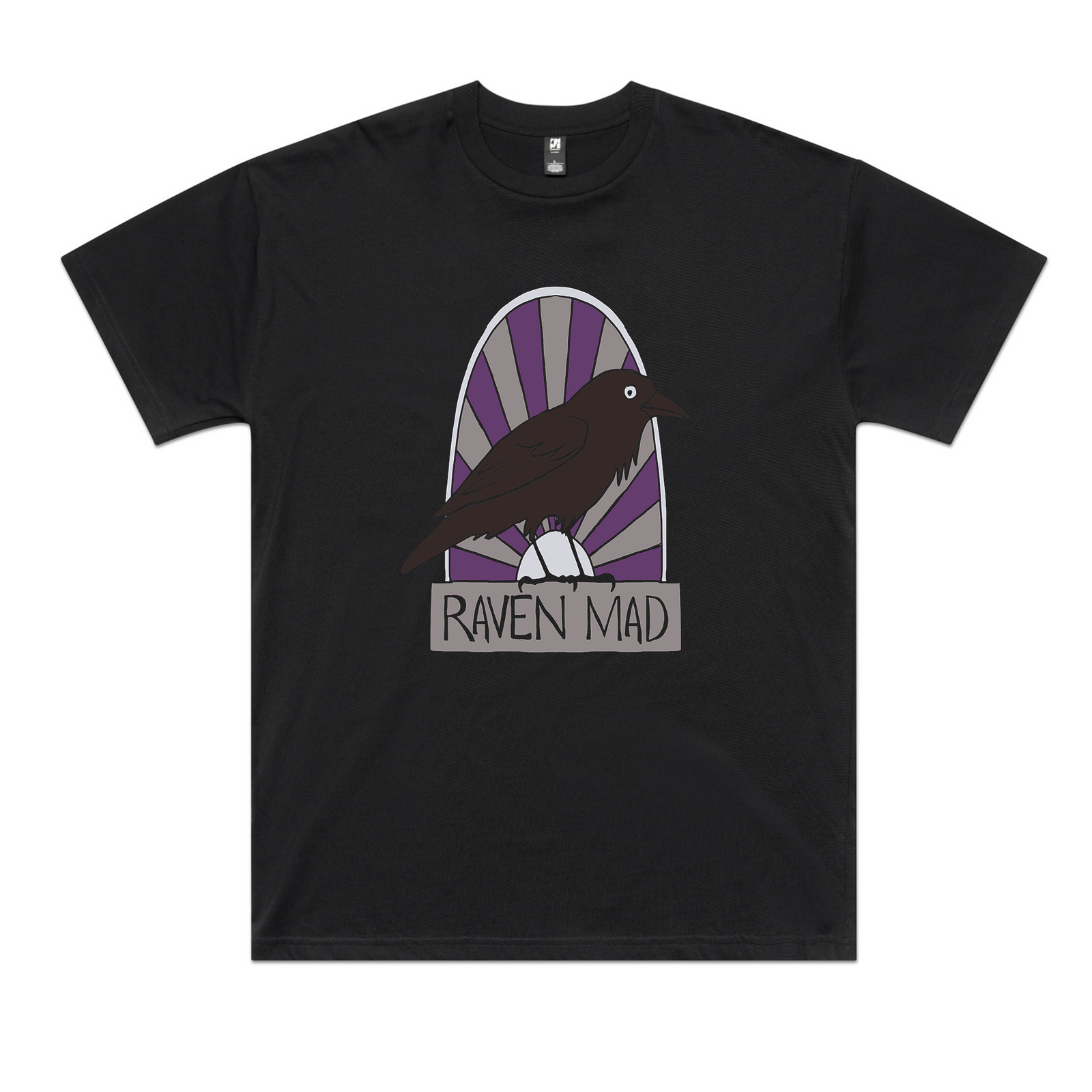 Raven Mad Oversized Tee