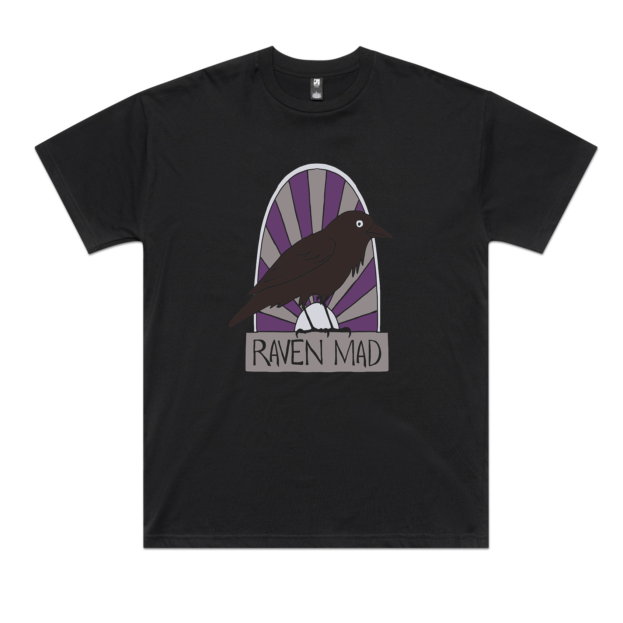 Raven Mad Oversized Tee