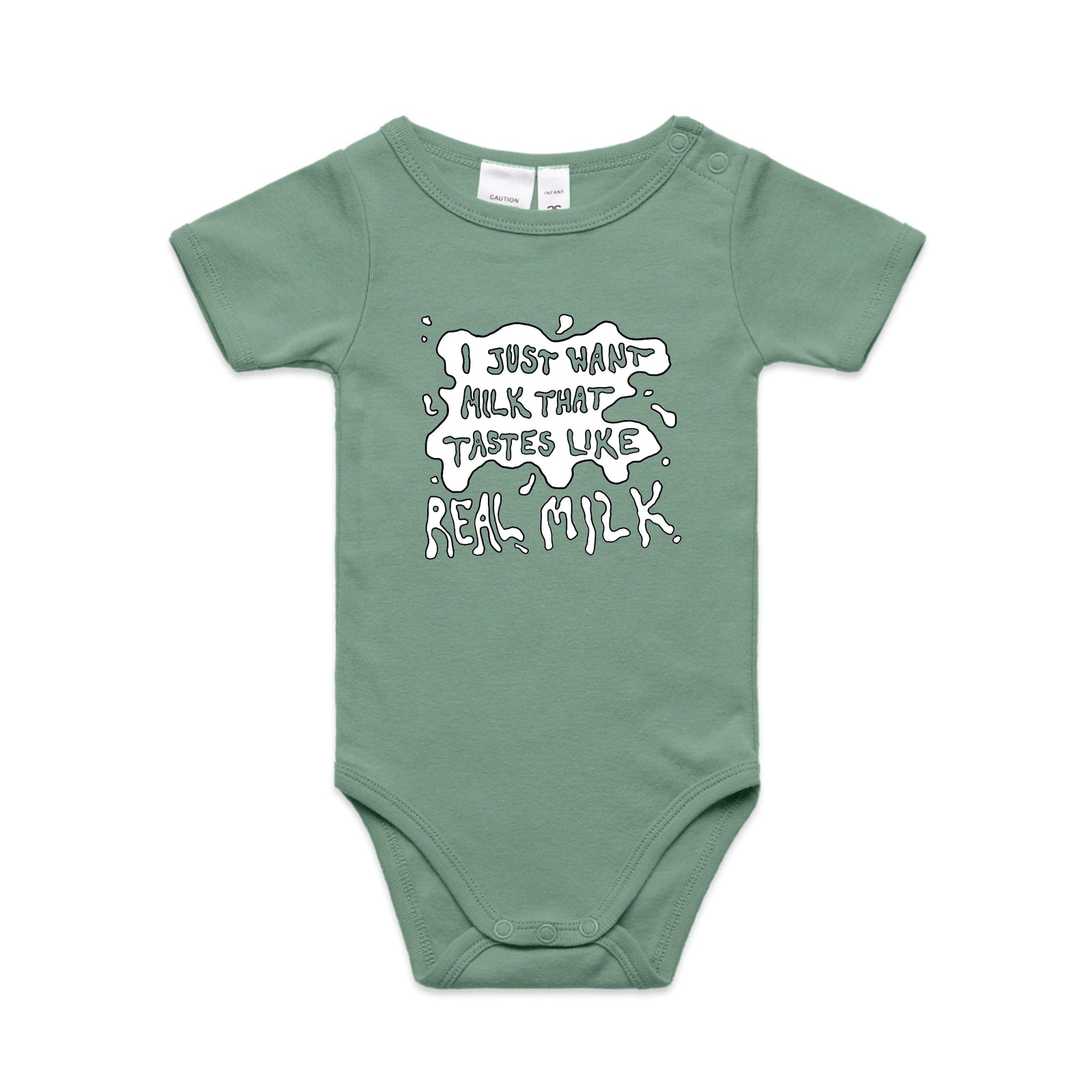 Real Milk Baby Onesie
