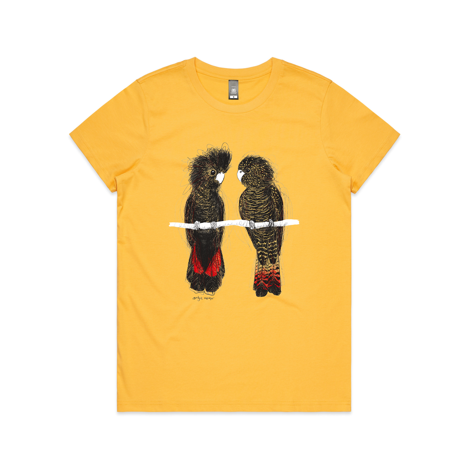 Red Tailed Black Cockatoos Tee