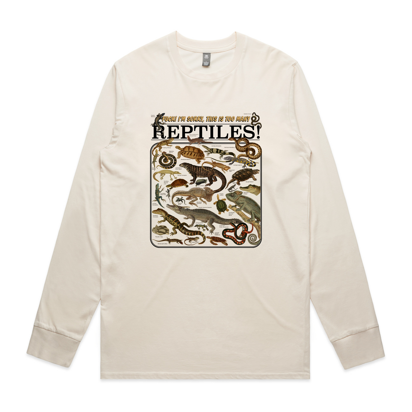 Too Many Reptiles Tee
