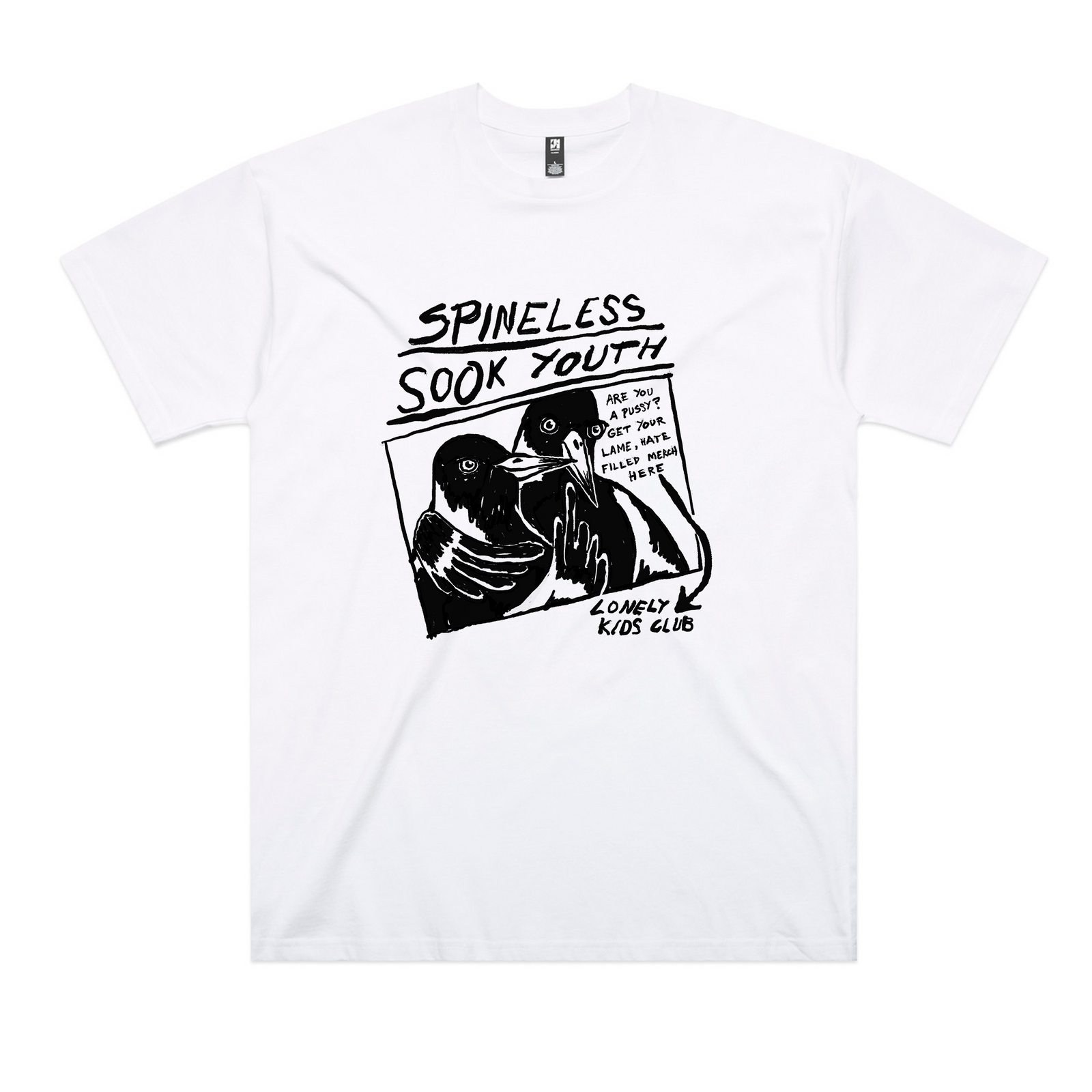 Spineless Sook Youth Oversized Tee
