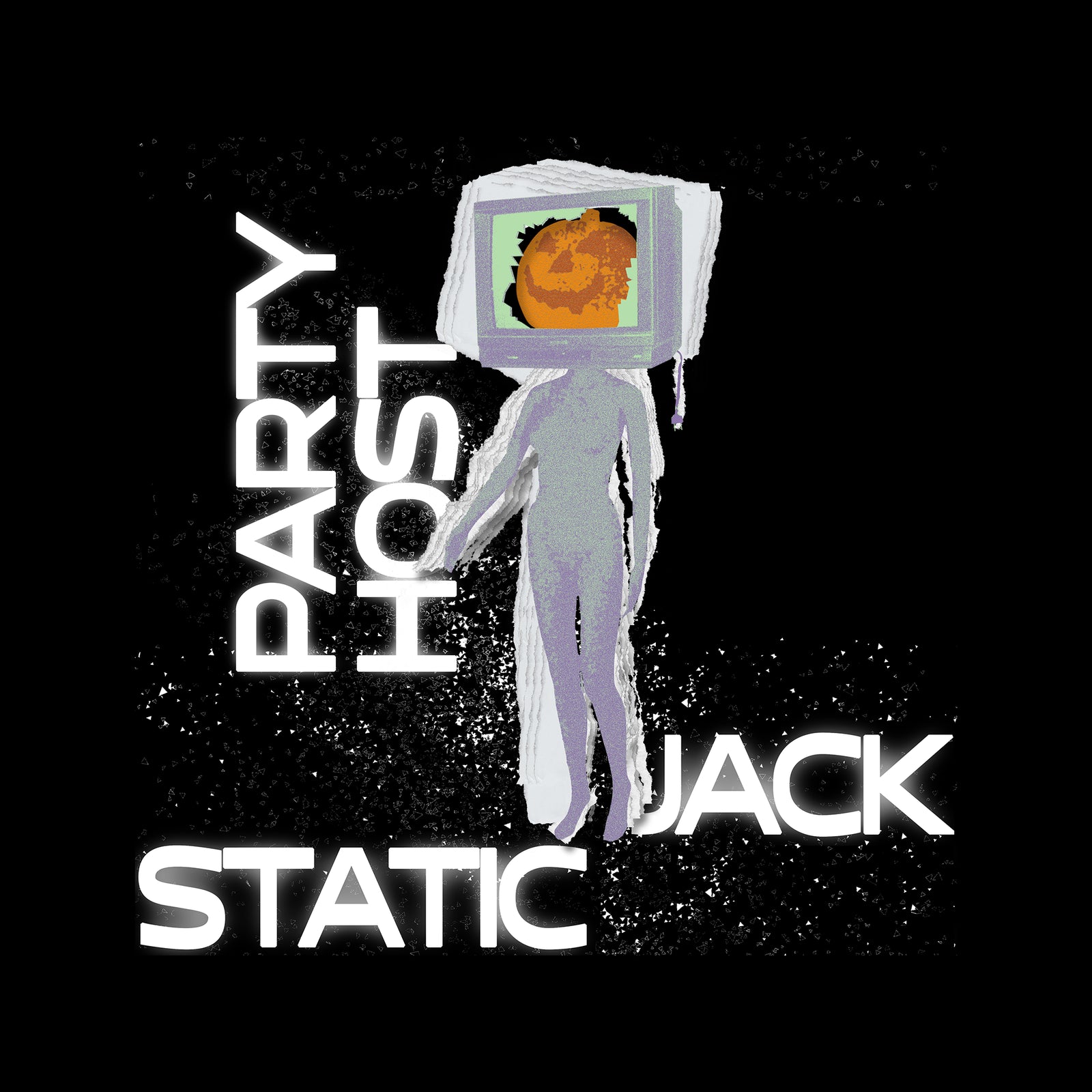 Static Jack Oversized t-shirt by Lonely Kids Club