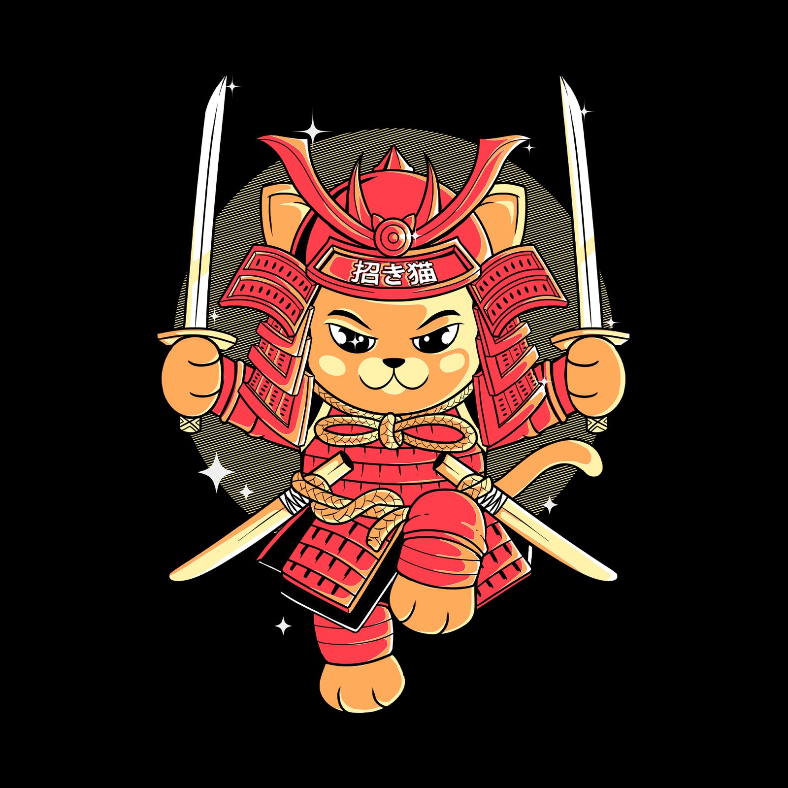Samurai Cat Tee