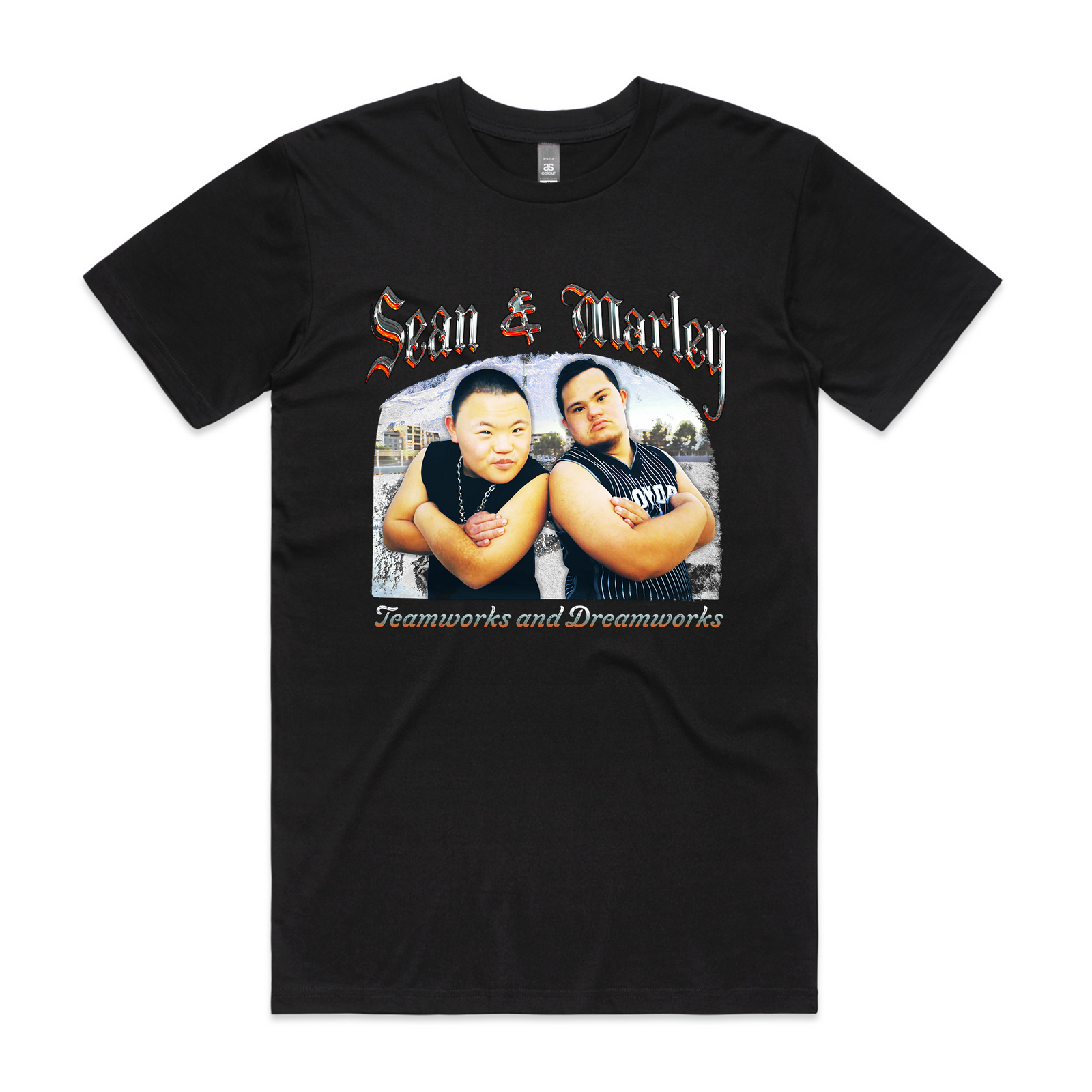 Official Get Down With Sean And Marley merchandise T-shirt / Tee by Lonely Kids Club. Printed in Australia.