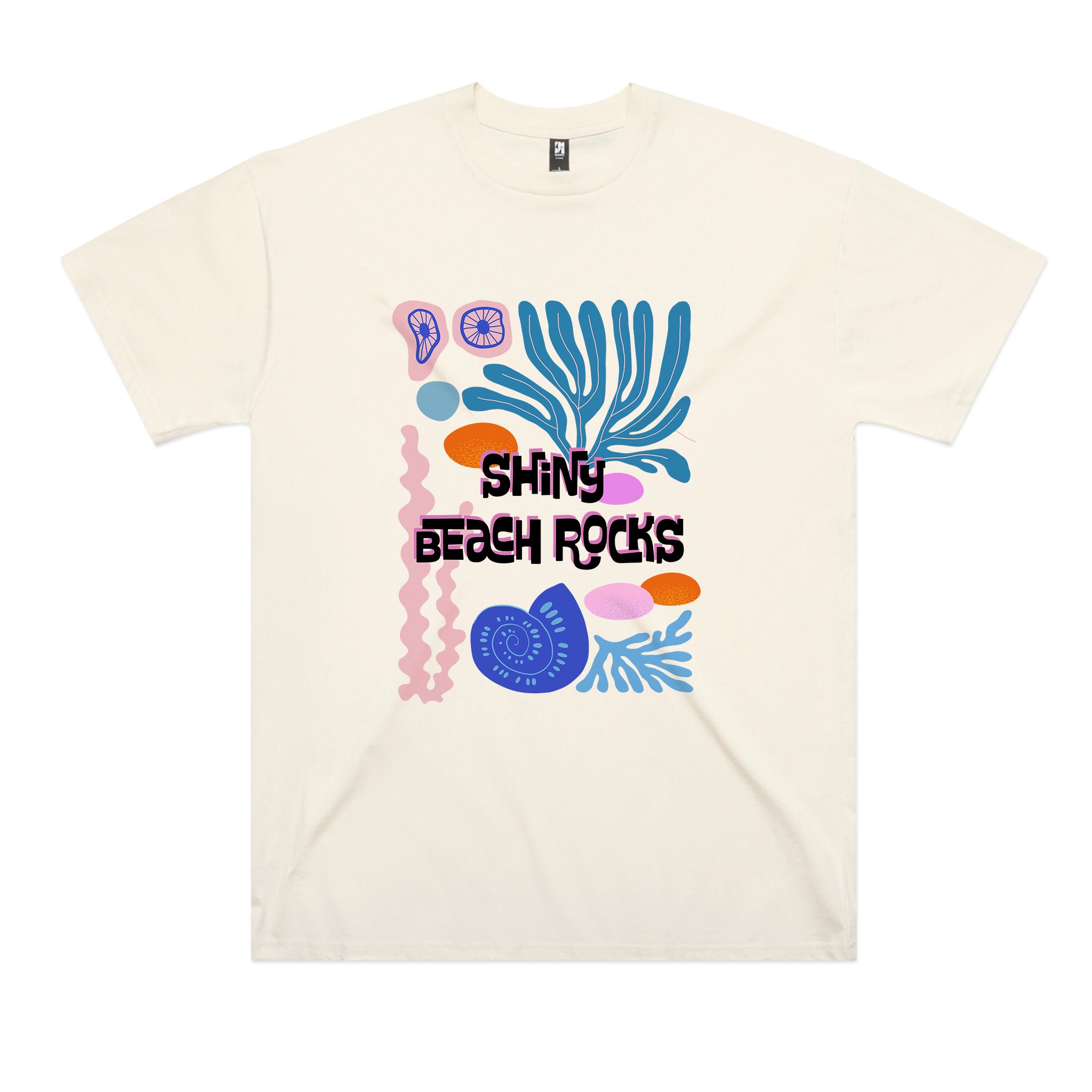 Shiny Beach Rocks Tee
