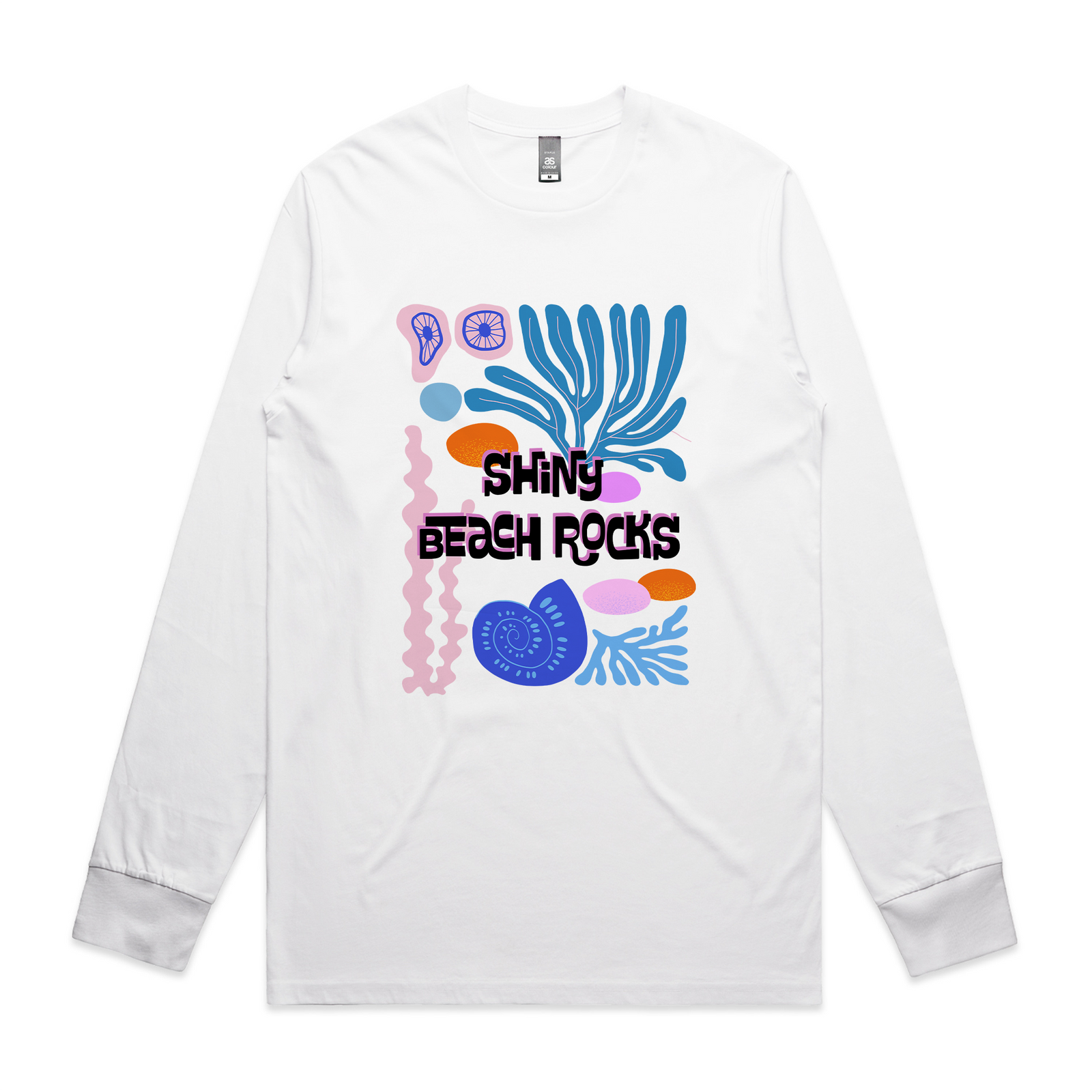 Shiny Beach Rocks Tee