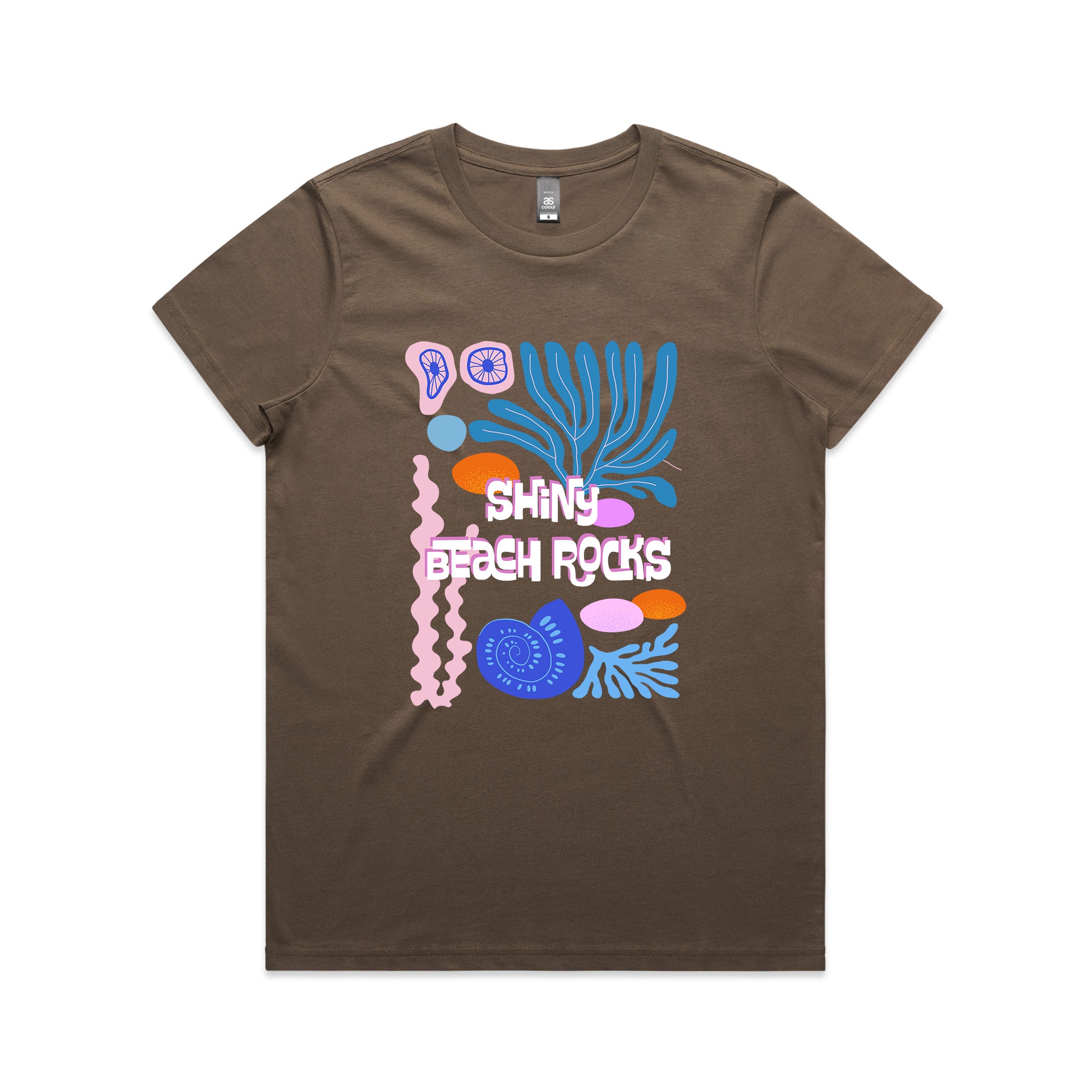 Shiny Beach Rocks Tee
