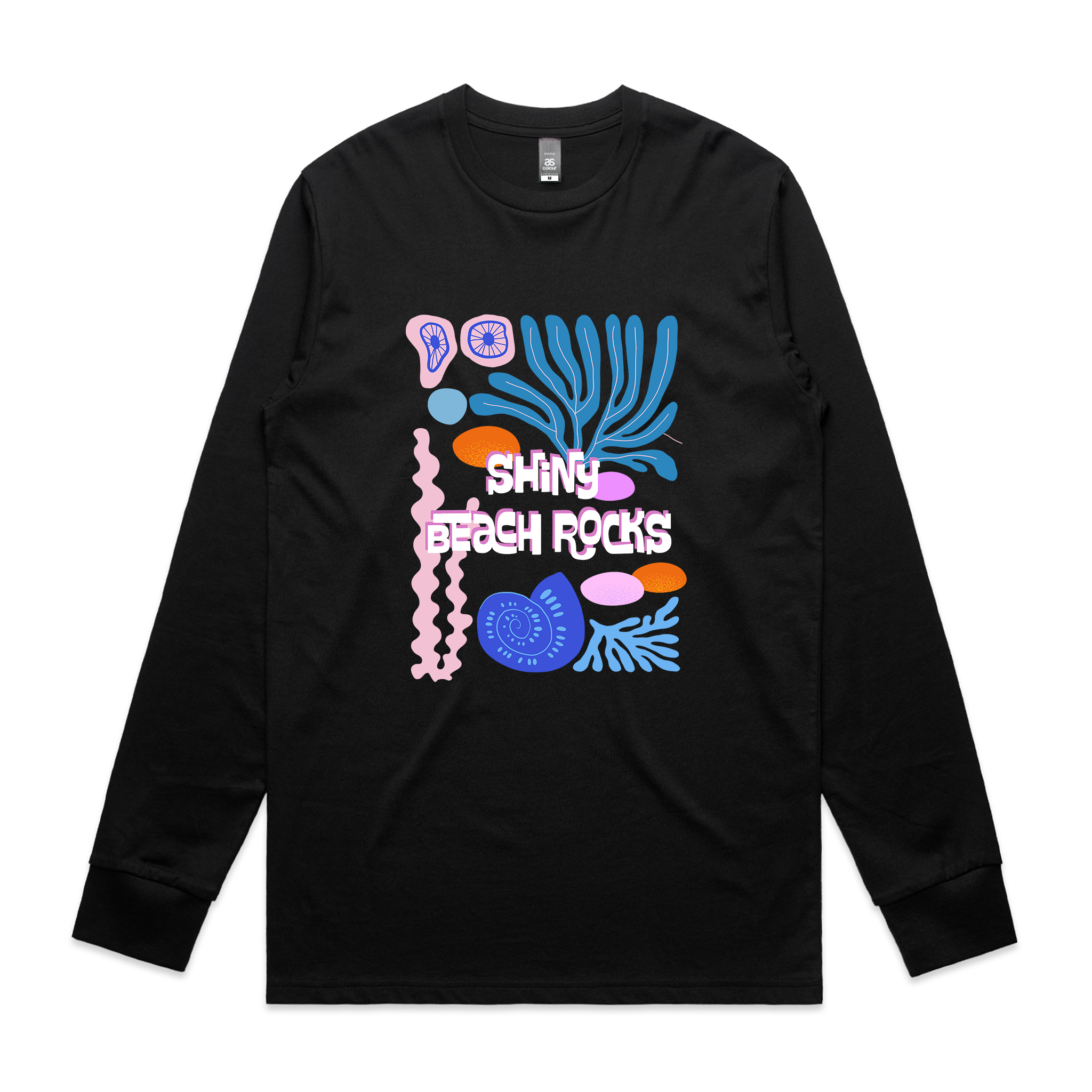 Shiny Beach Rocks Tee