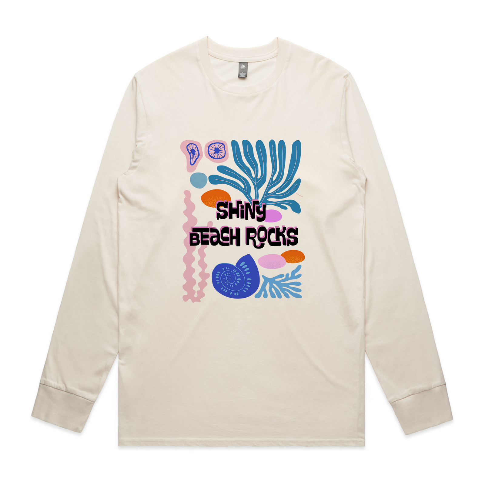Shiny Beach Rocks Tee
