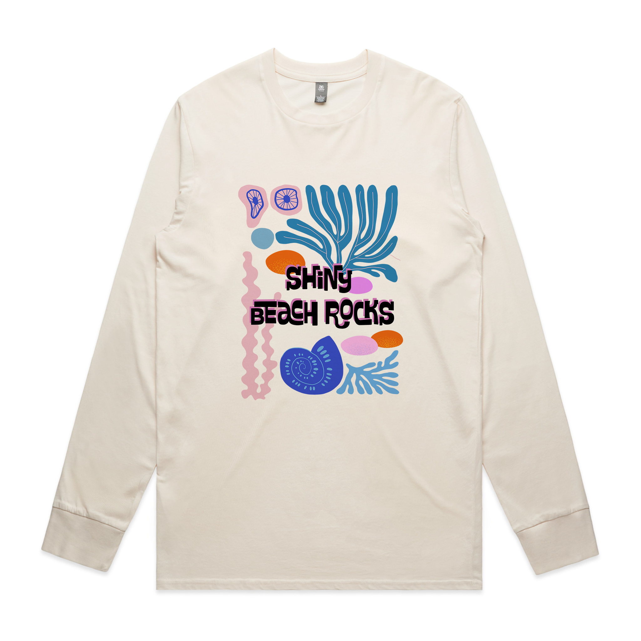 Shiny Beach Rocks Tee