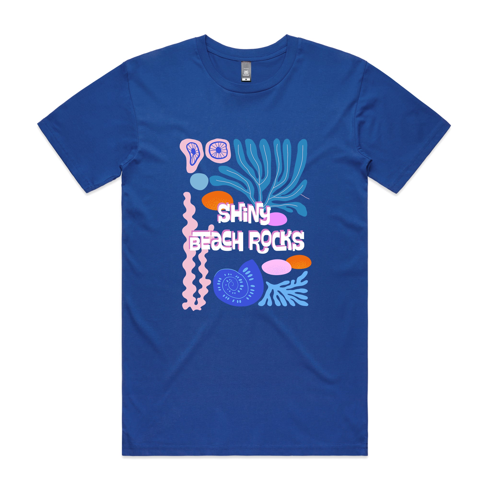 Shiny Beach Rocks Tee