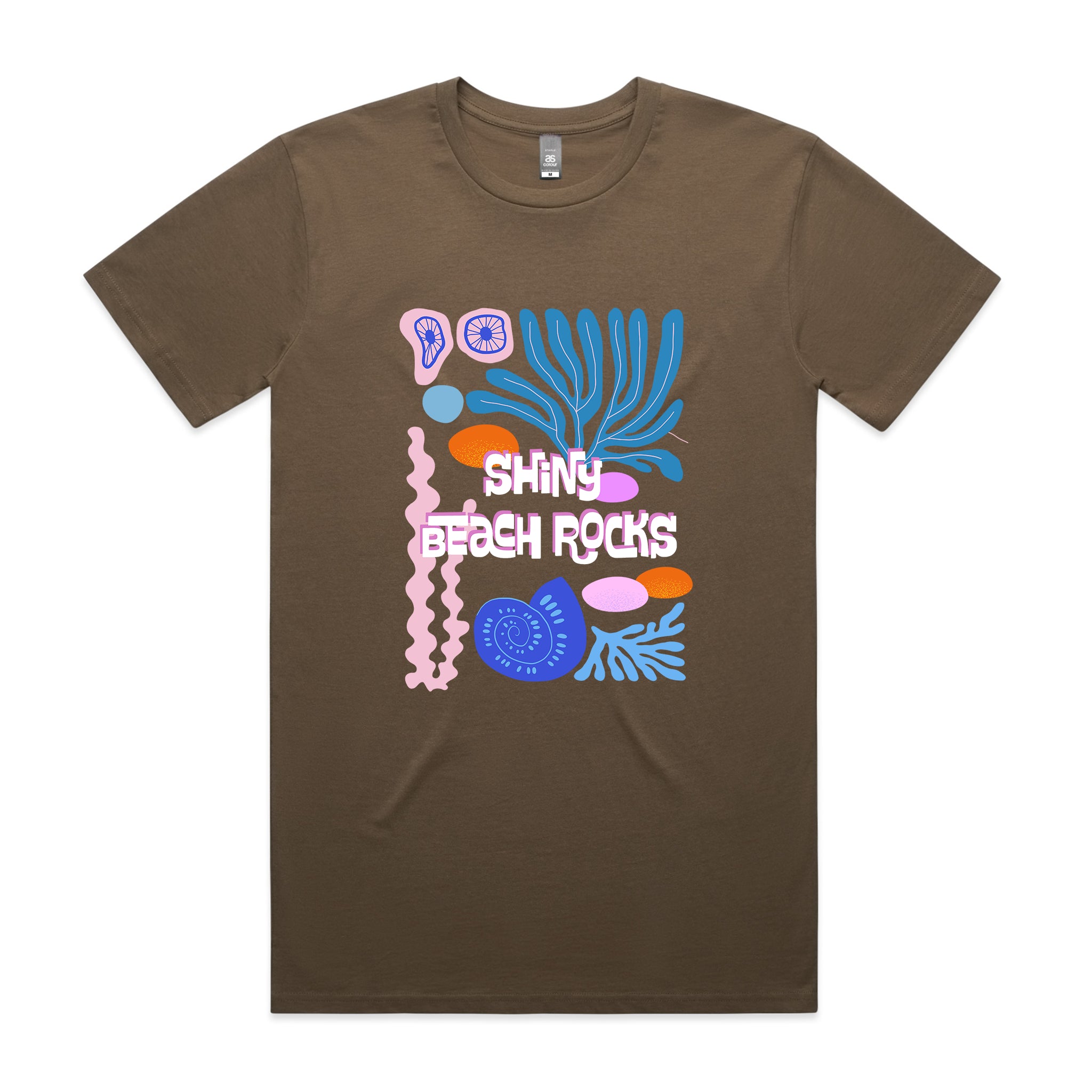 Shiny Beach Rocks Tee