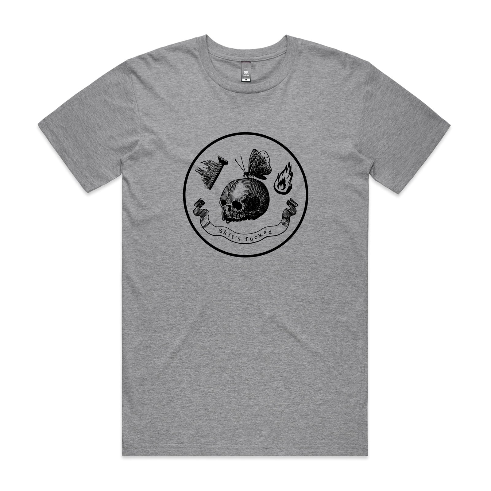 Shit's Fucked Skull Tee