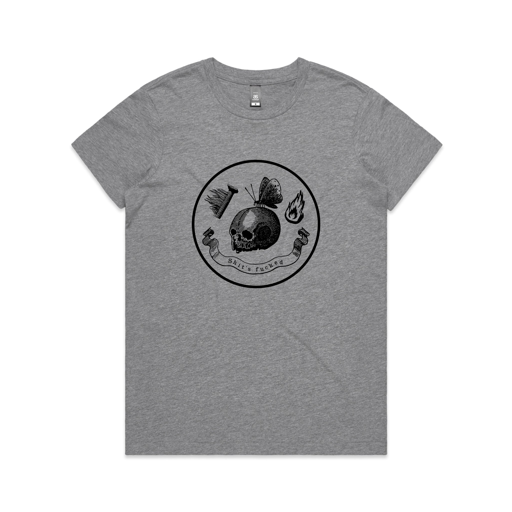 Shit's Fucked Skull Tee