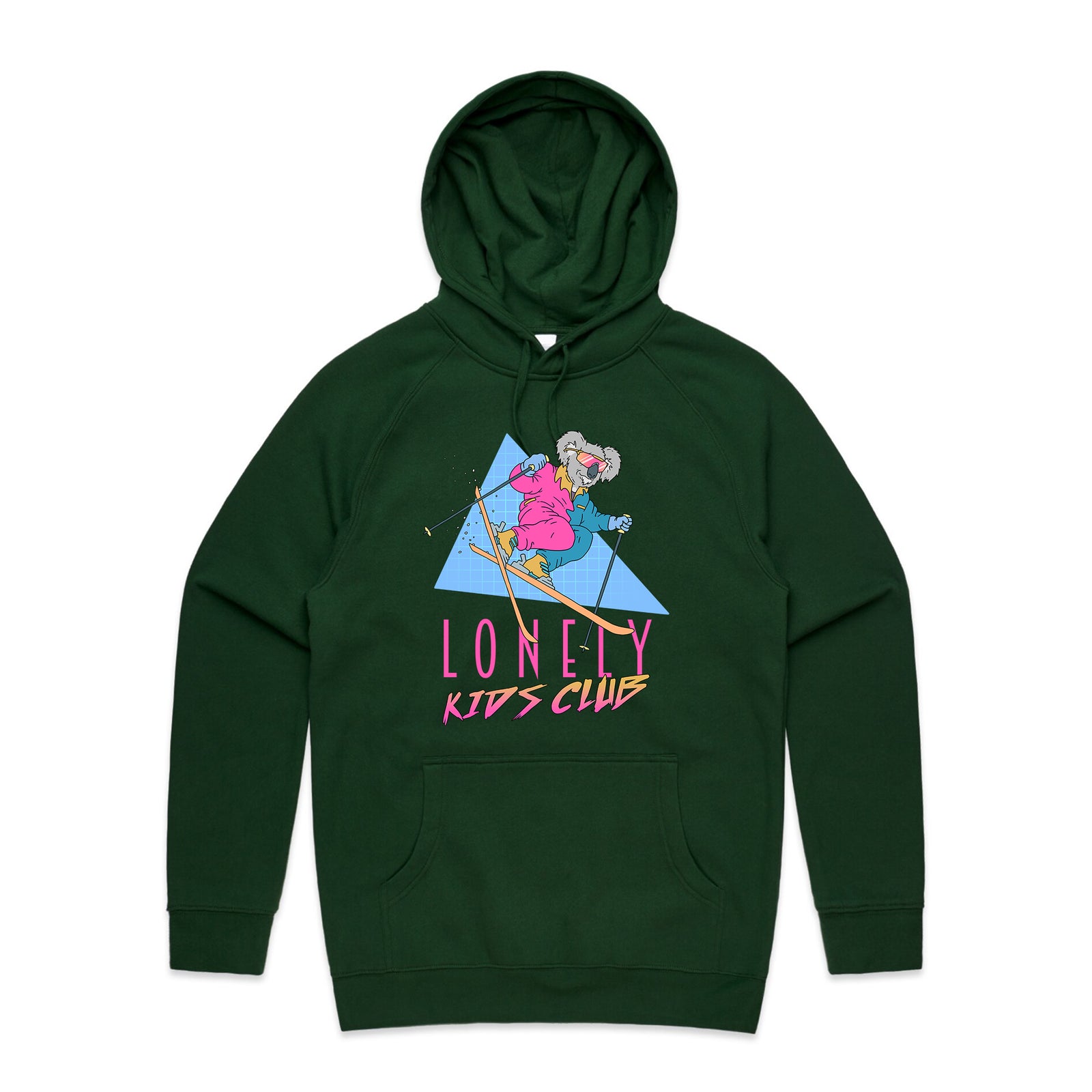 Skiing Koala Hoodie