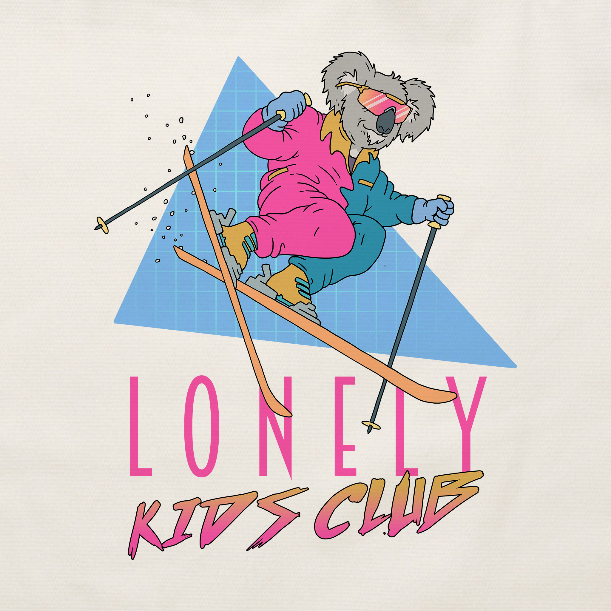 Skiing Koala Tote