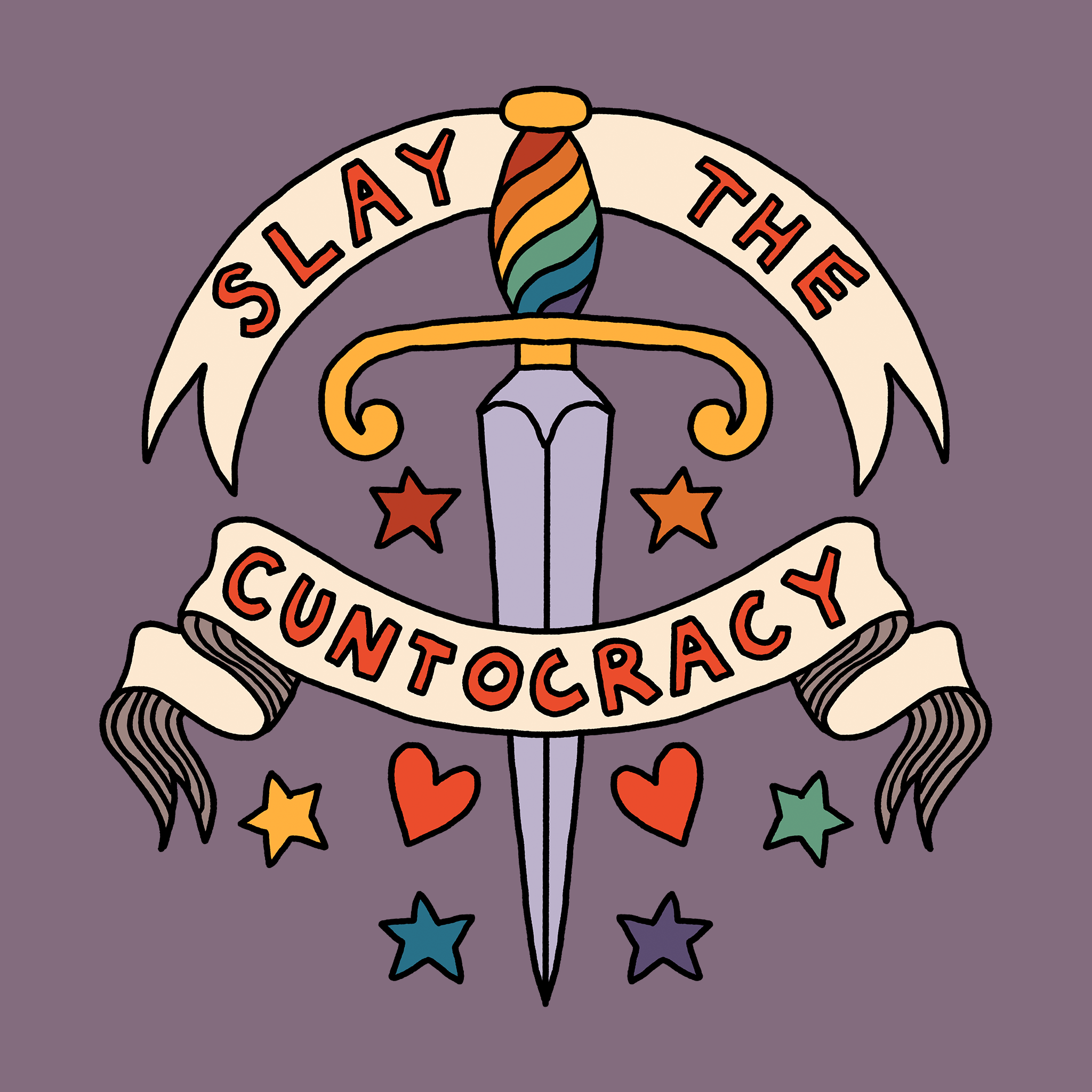 Slay The Cuntocracy Tee