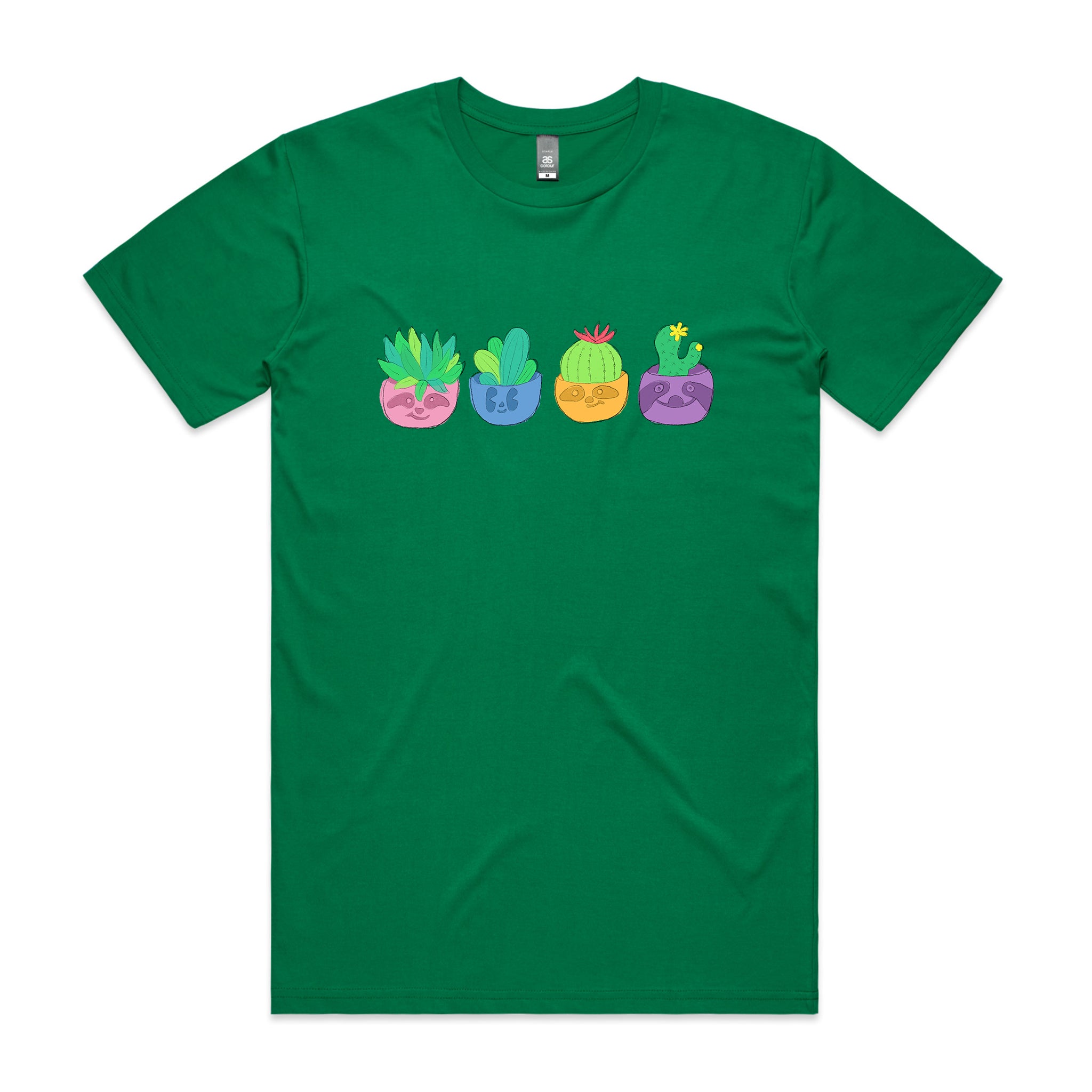 Sloth Succulents Tee