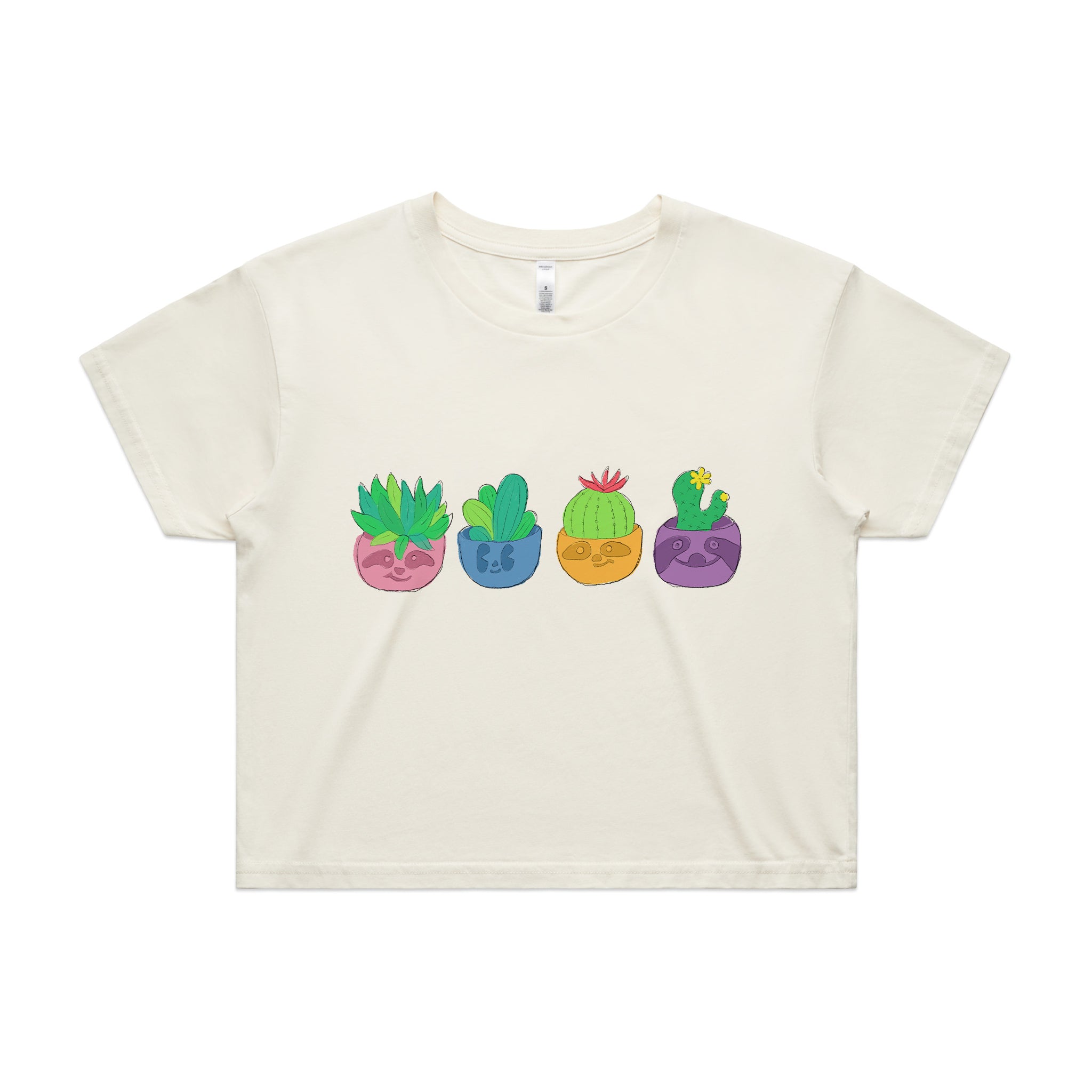 Sloth Succulents Tee
