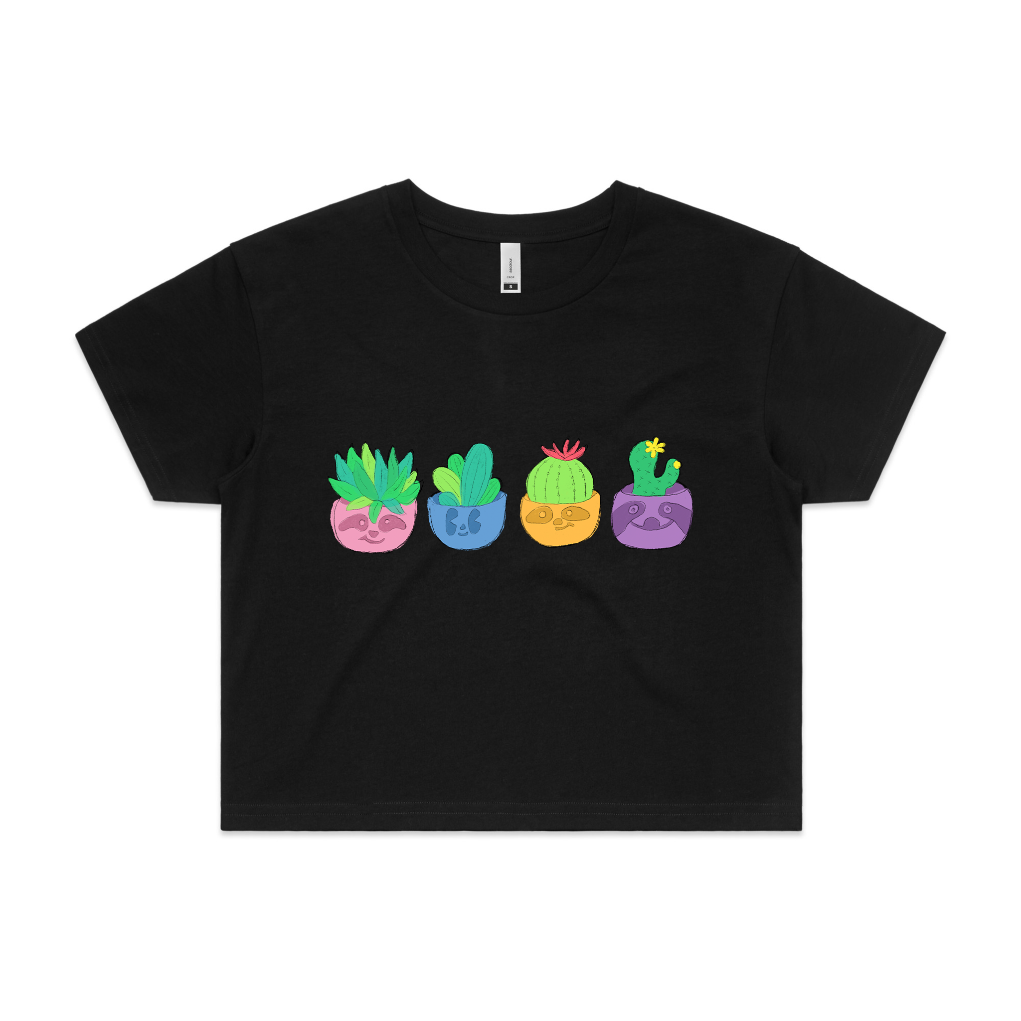Sloth Succulents Tee