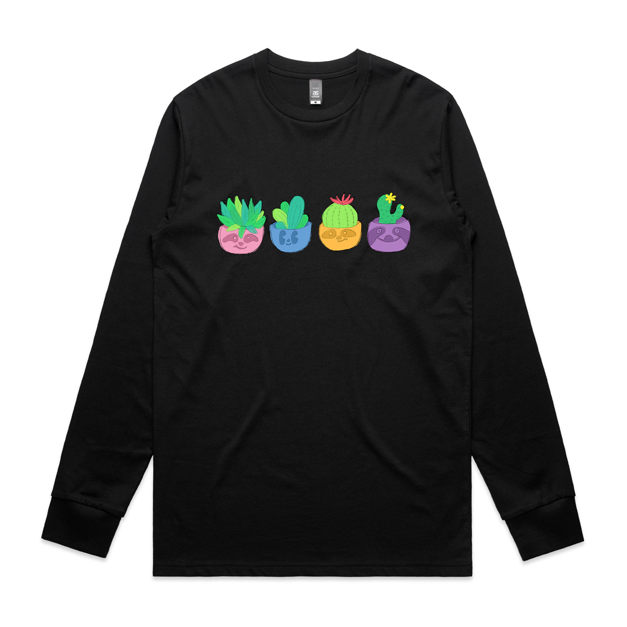 Sloth Succulents Tee