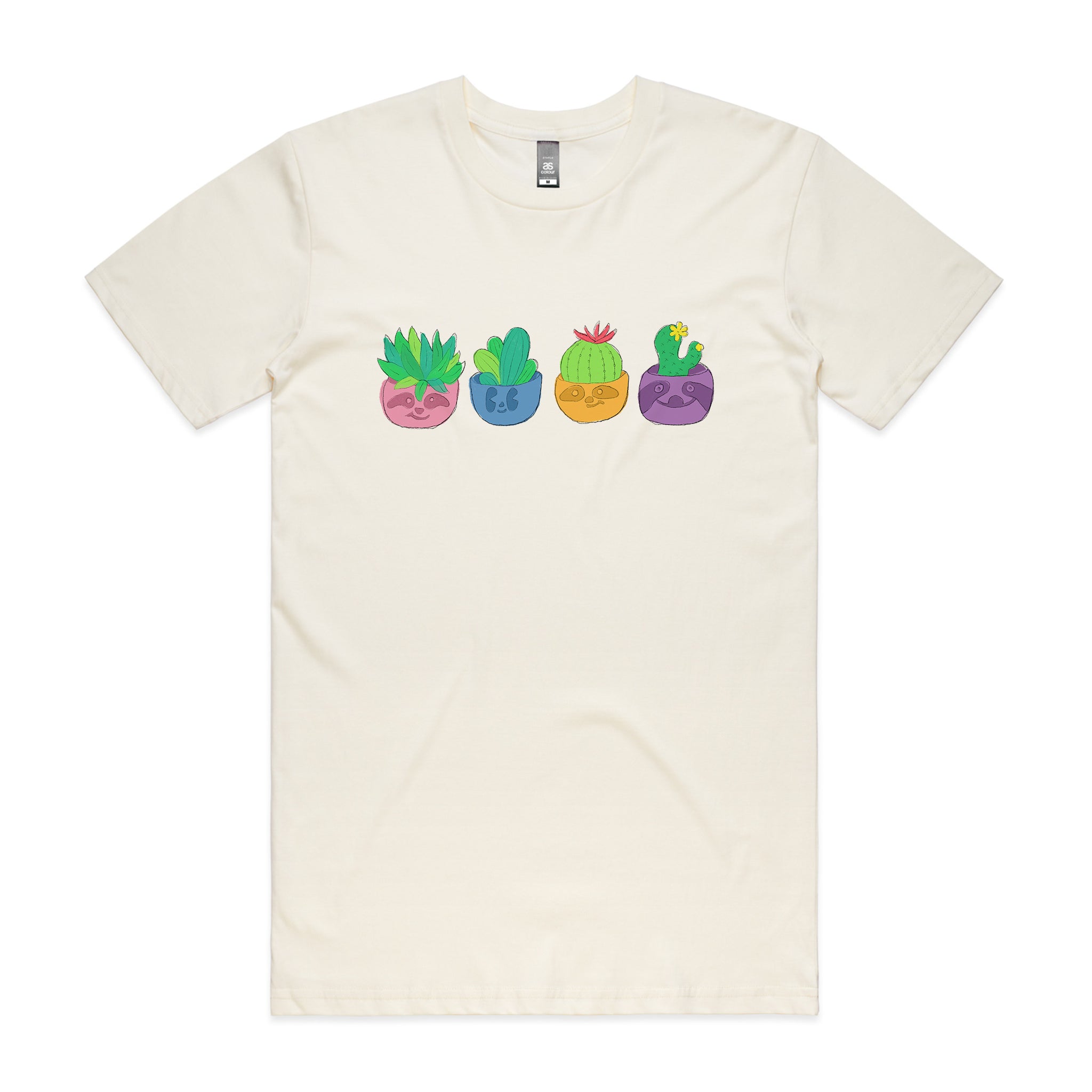 Sloth Succulents Tee