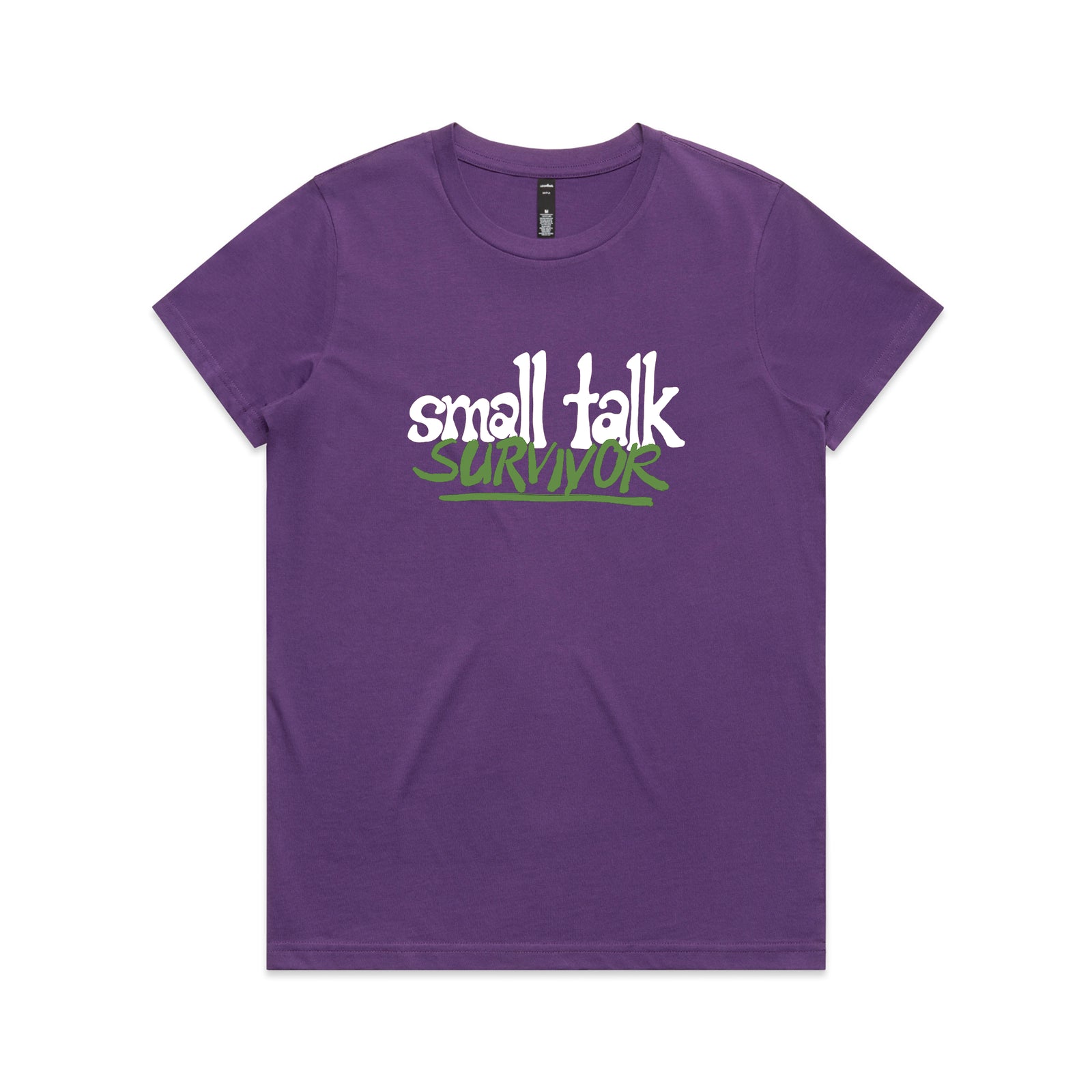 Small Talk Survivor Tee