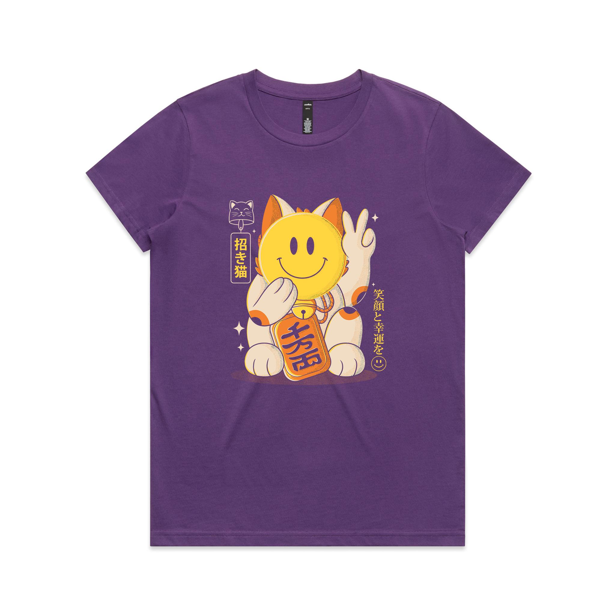 Smiley Maneki Tee