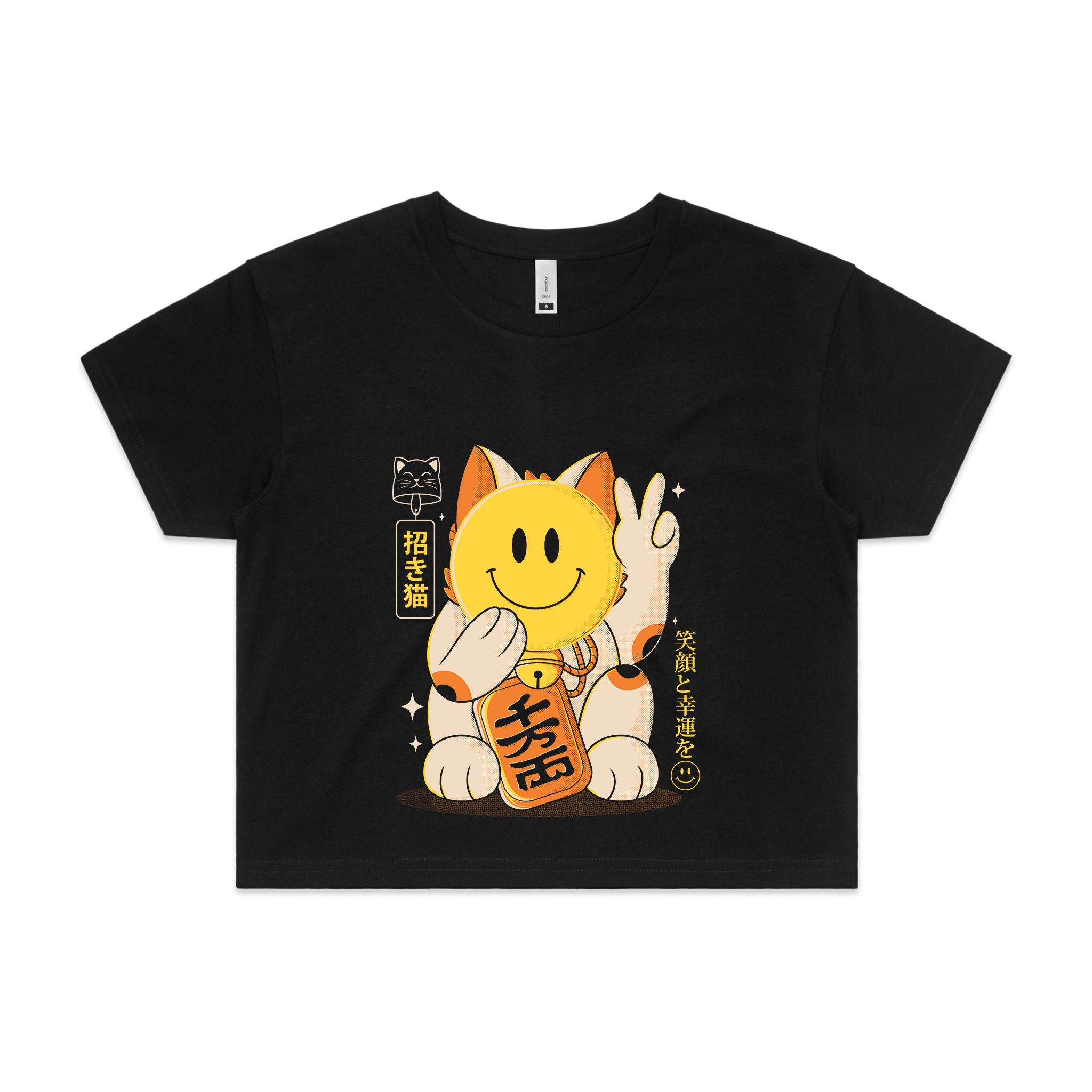 Smiley Maneki Tee