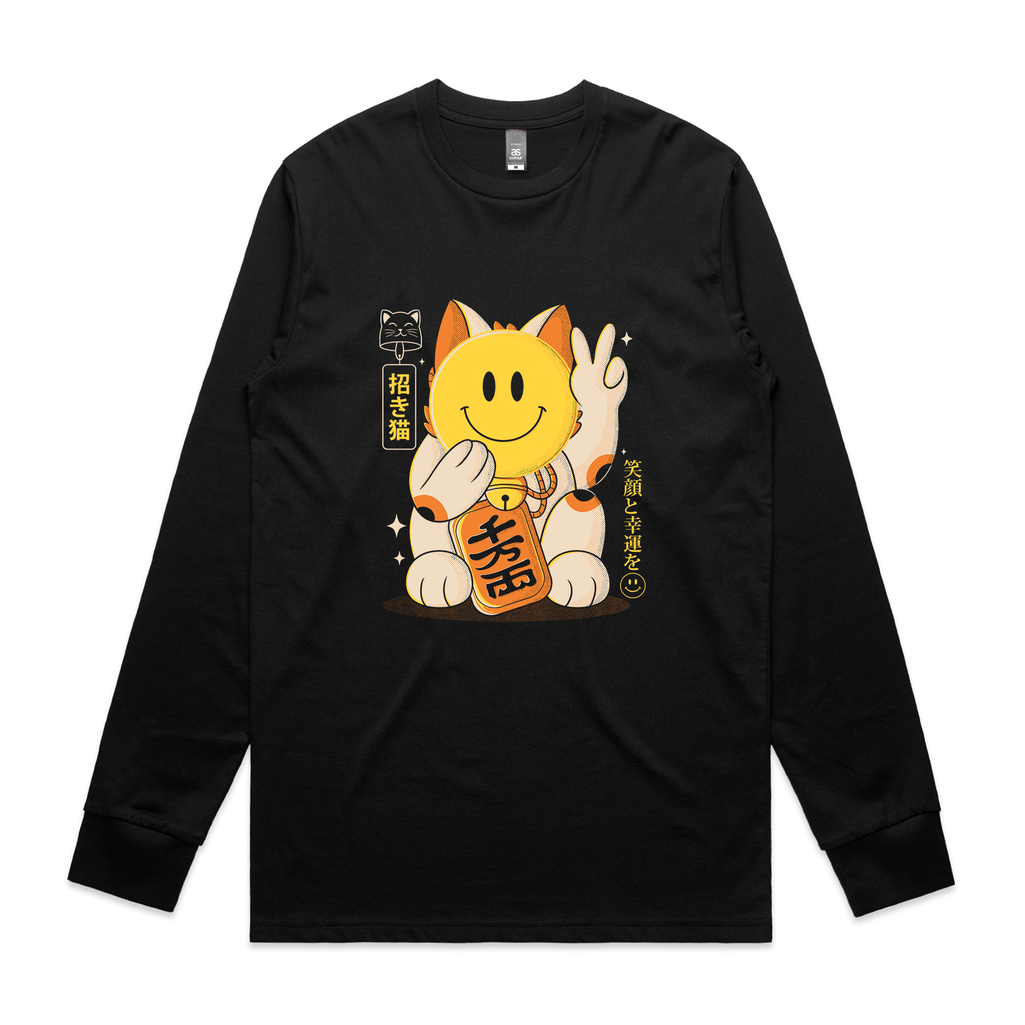 Smiley Maneki Tee