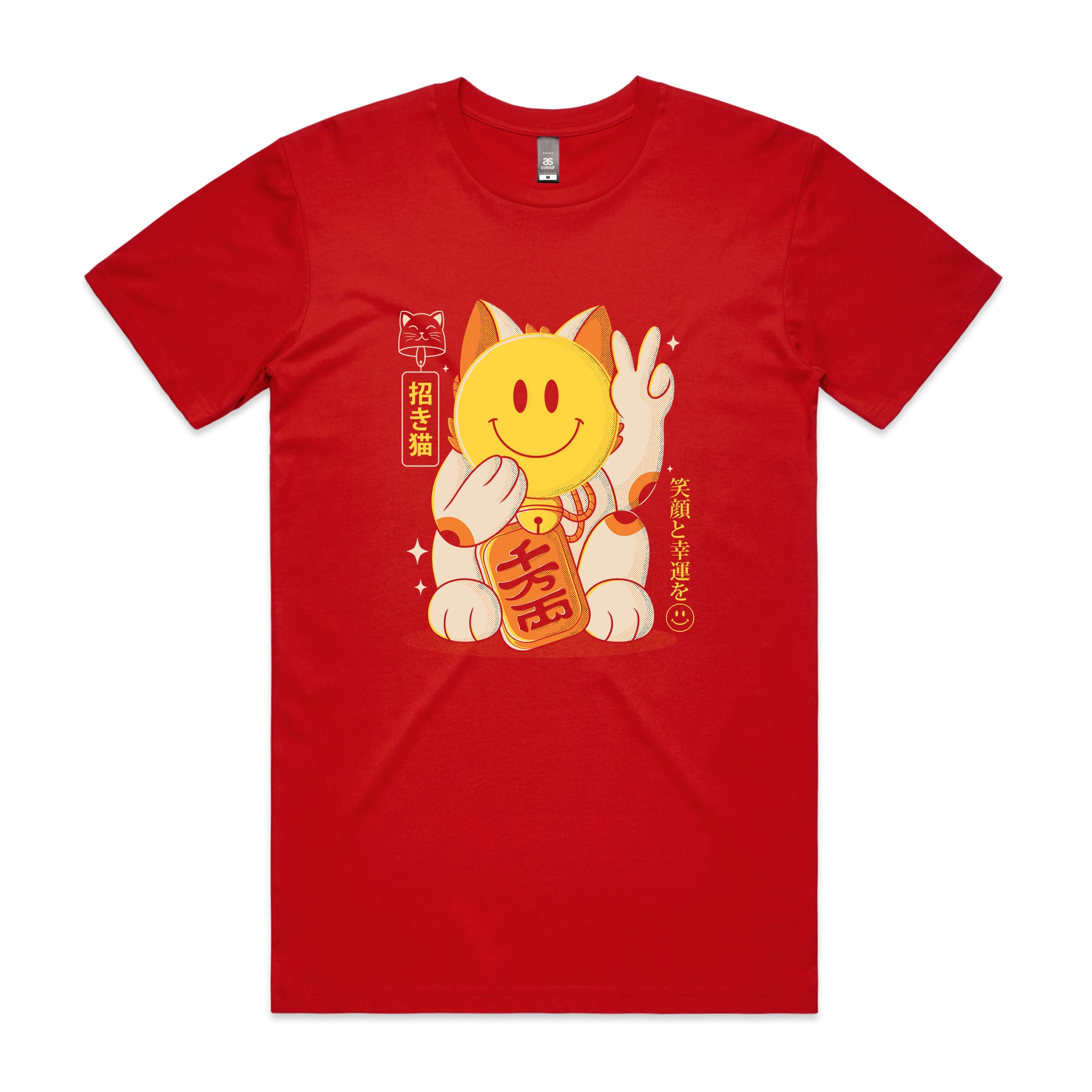 Smiley Maneki Tee