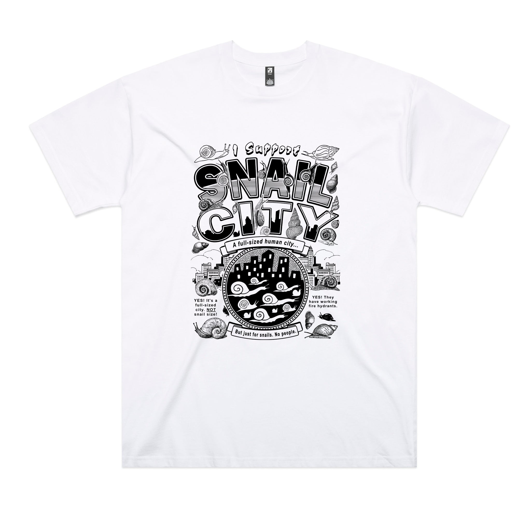 Snail City Tee