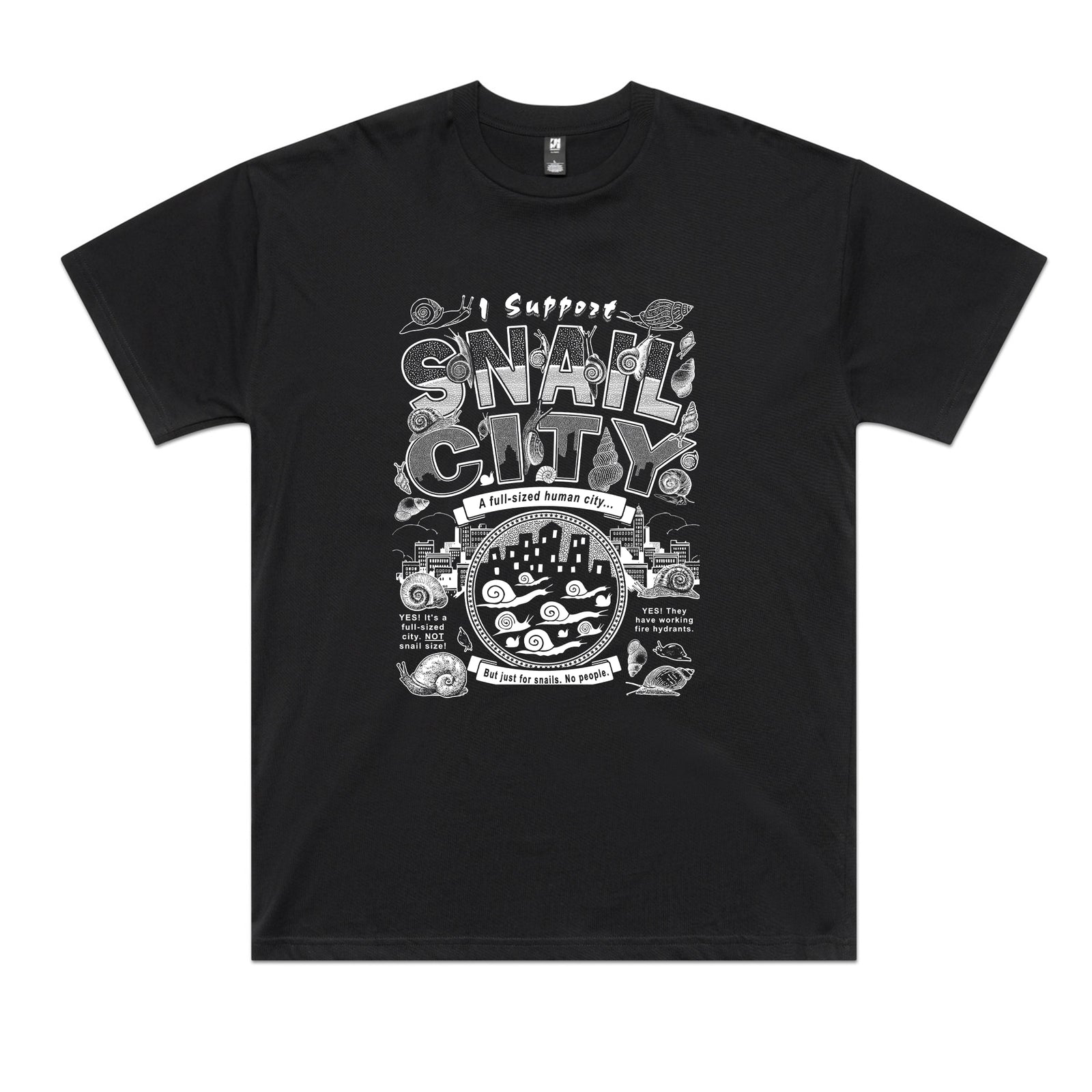 Snail City Tee