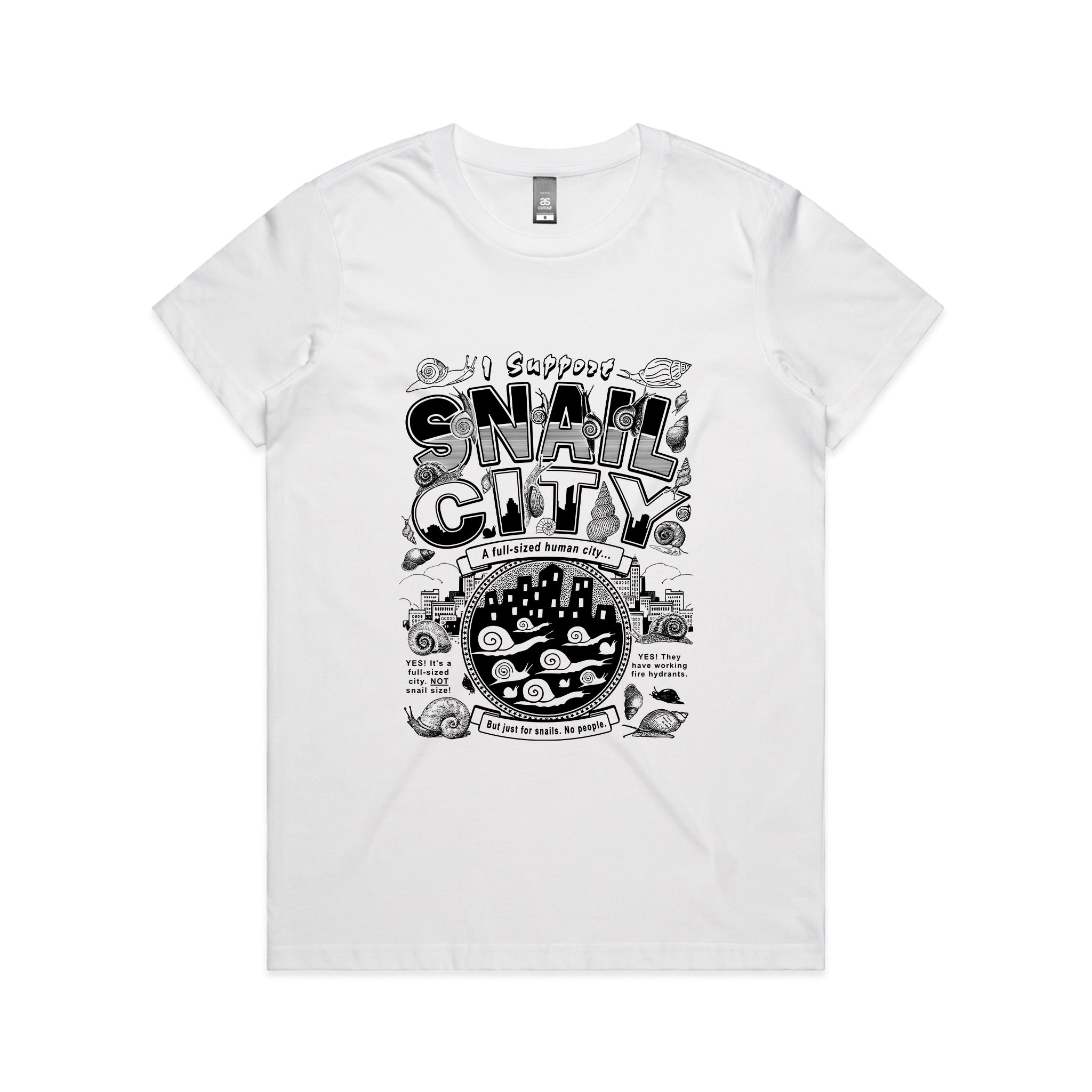 Snail City Tee