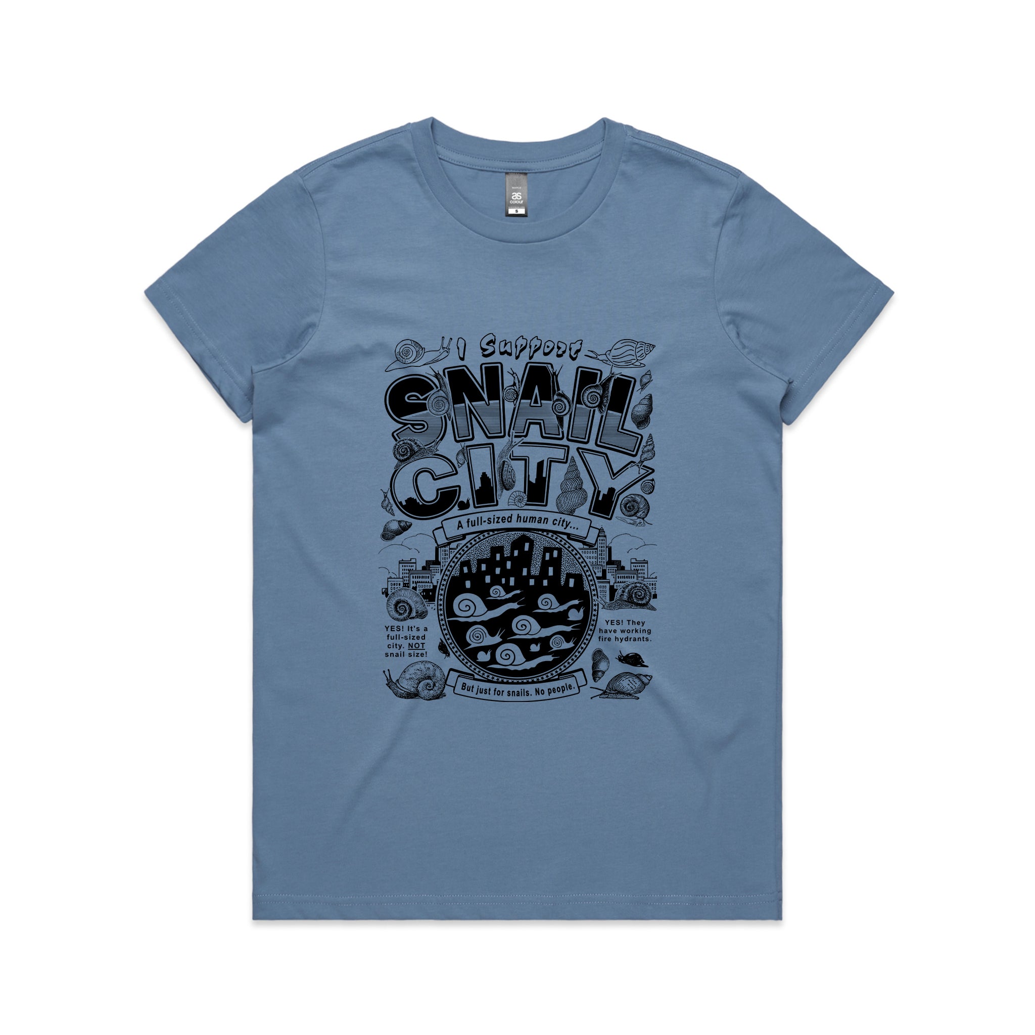 Snail City Tee