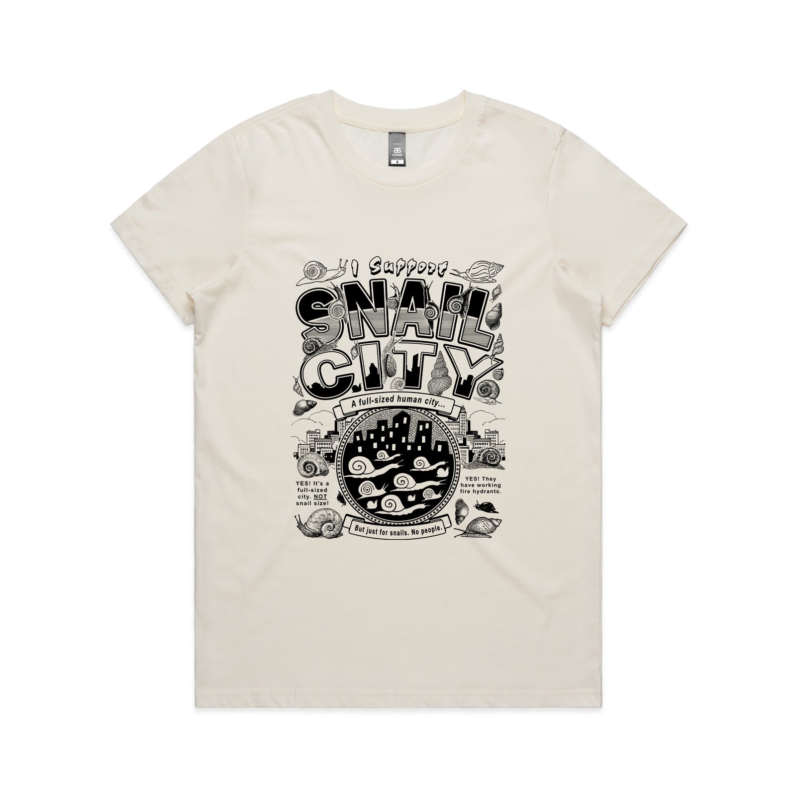 Snail City Tee