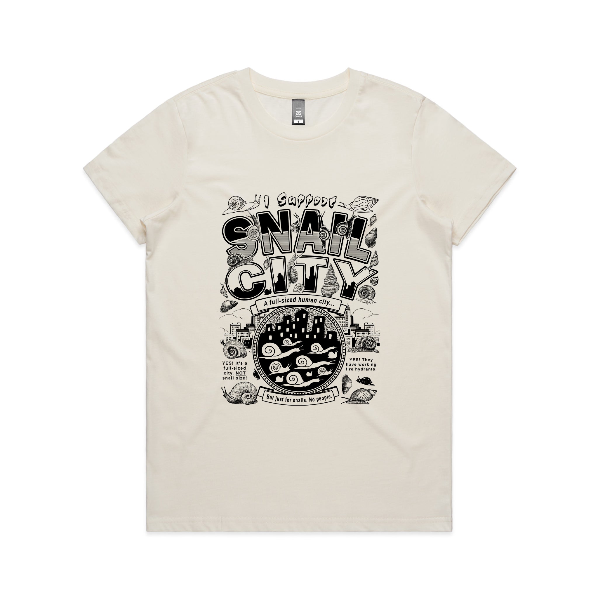 Snail City Tee