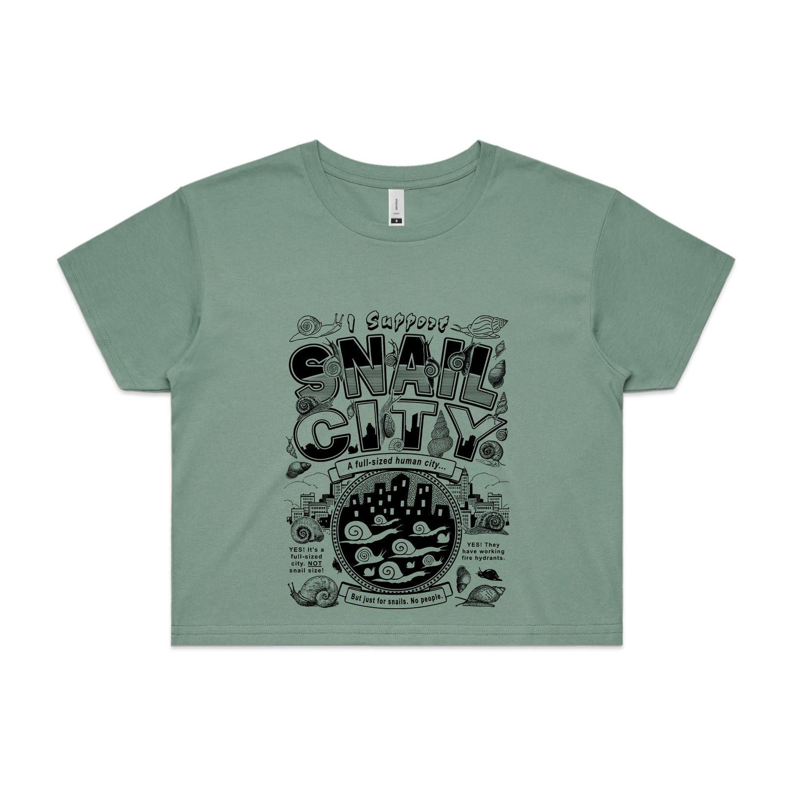 Snail City Tee