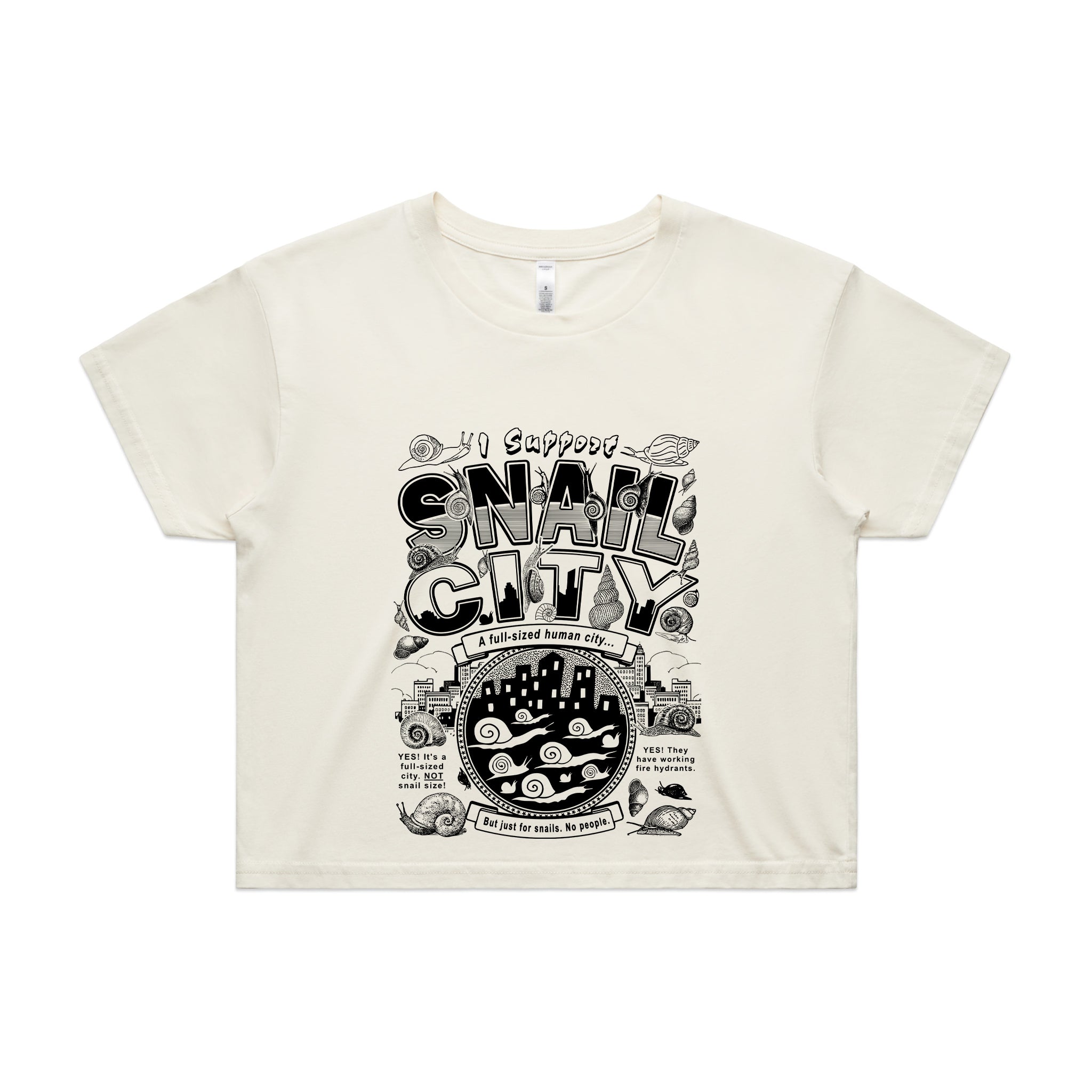 Snail City Tee