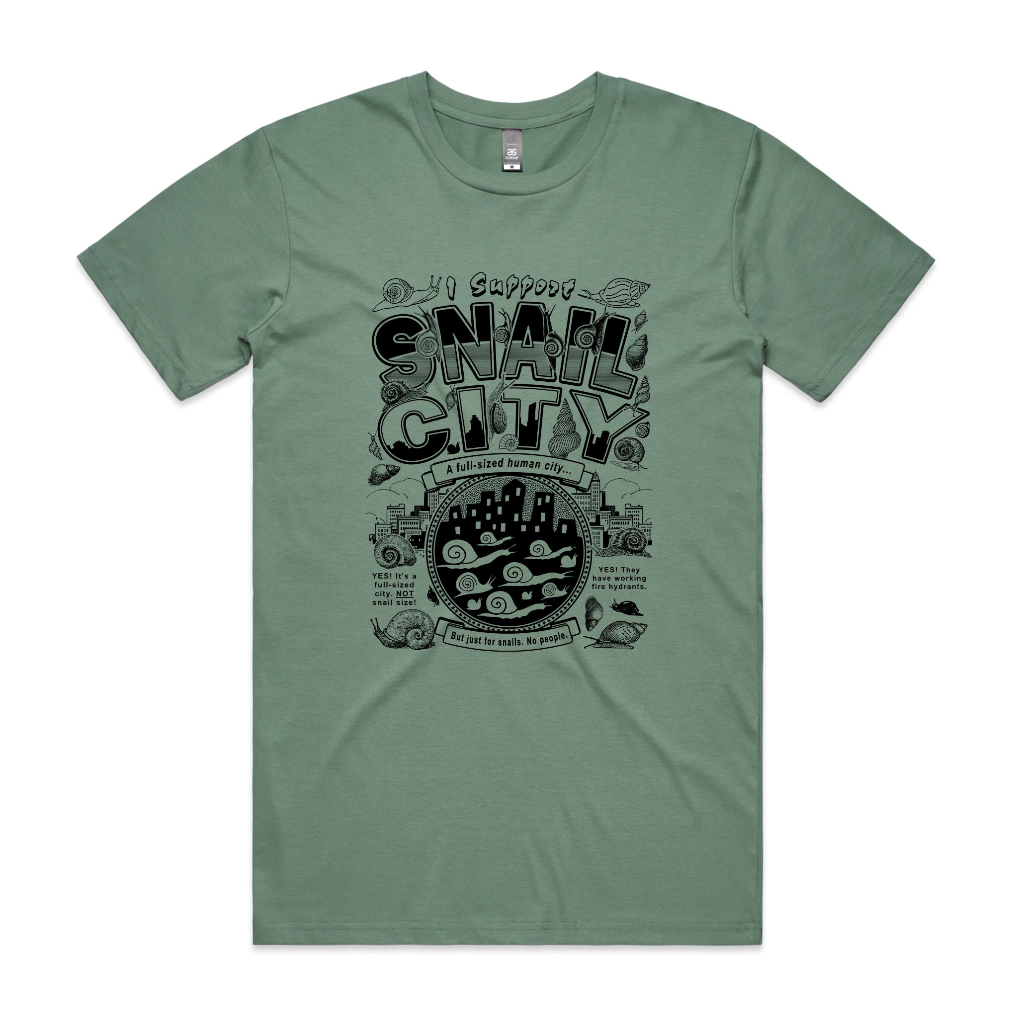 Snail City Tee