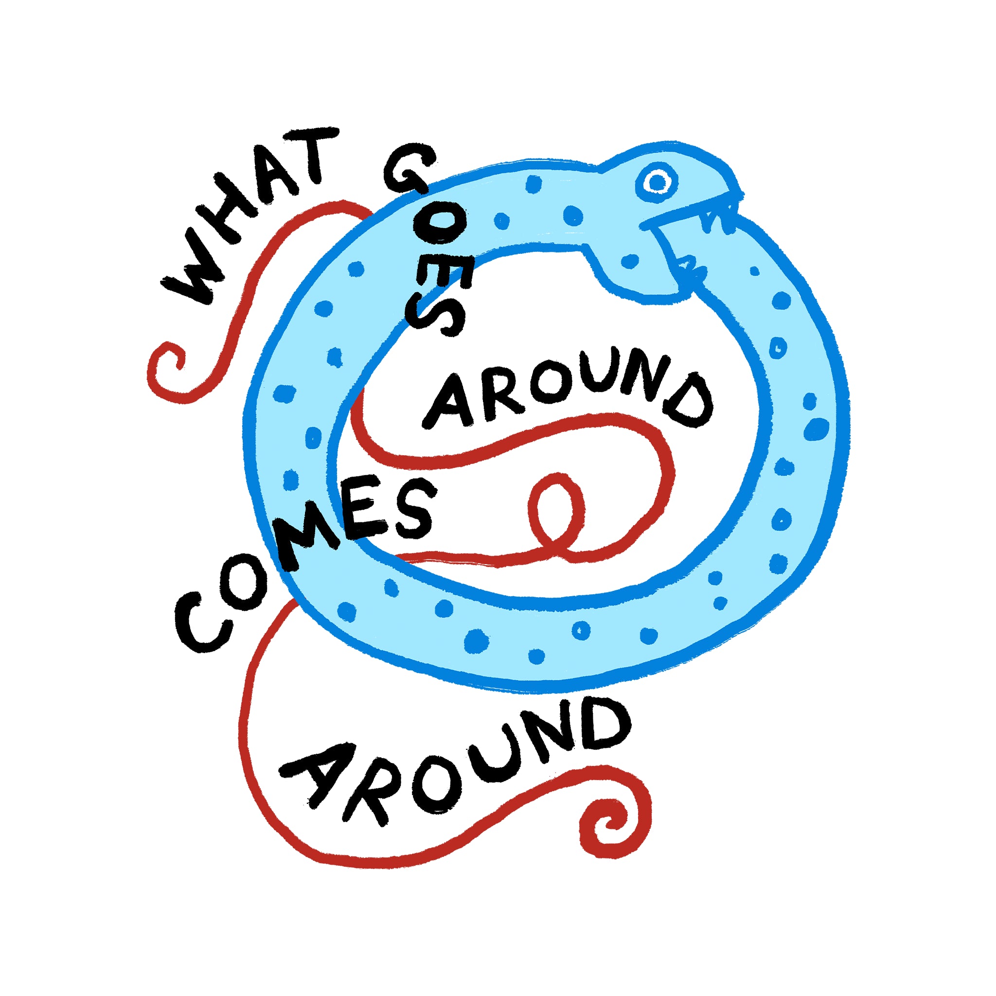 What Goes Around Tee