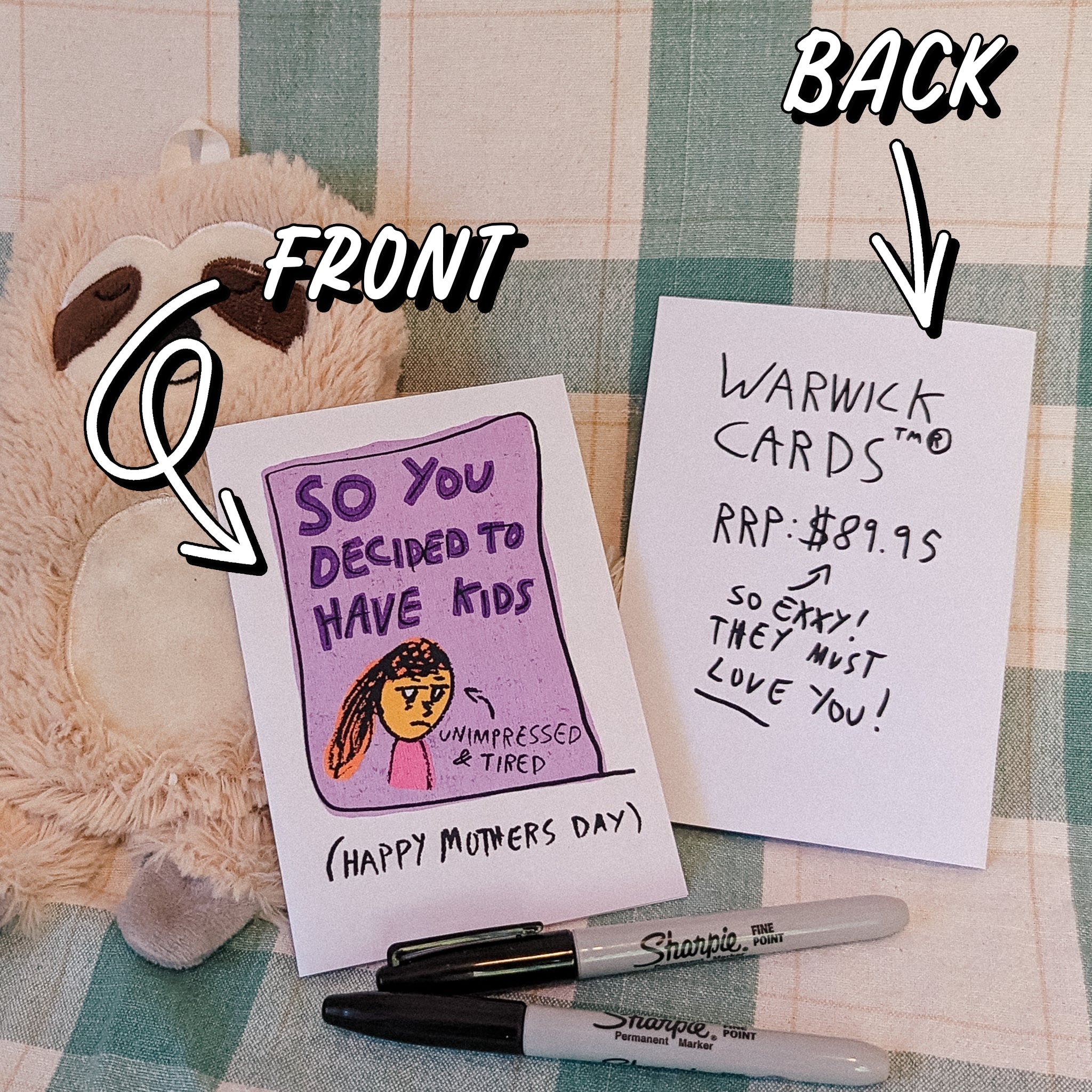 So You Decided To Have Kids Greeting Card