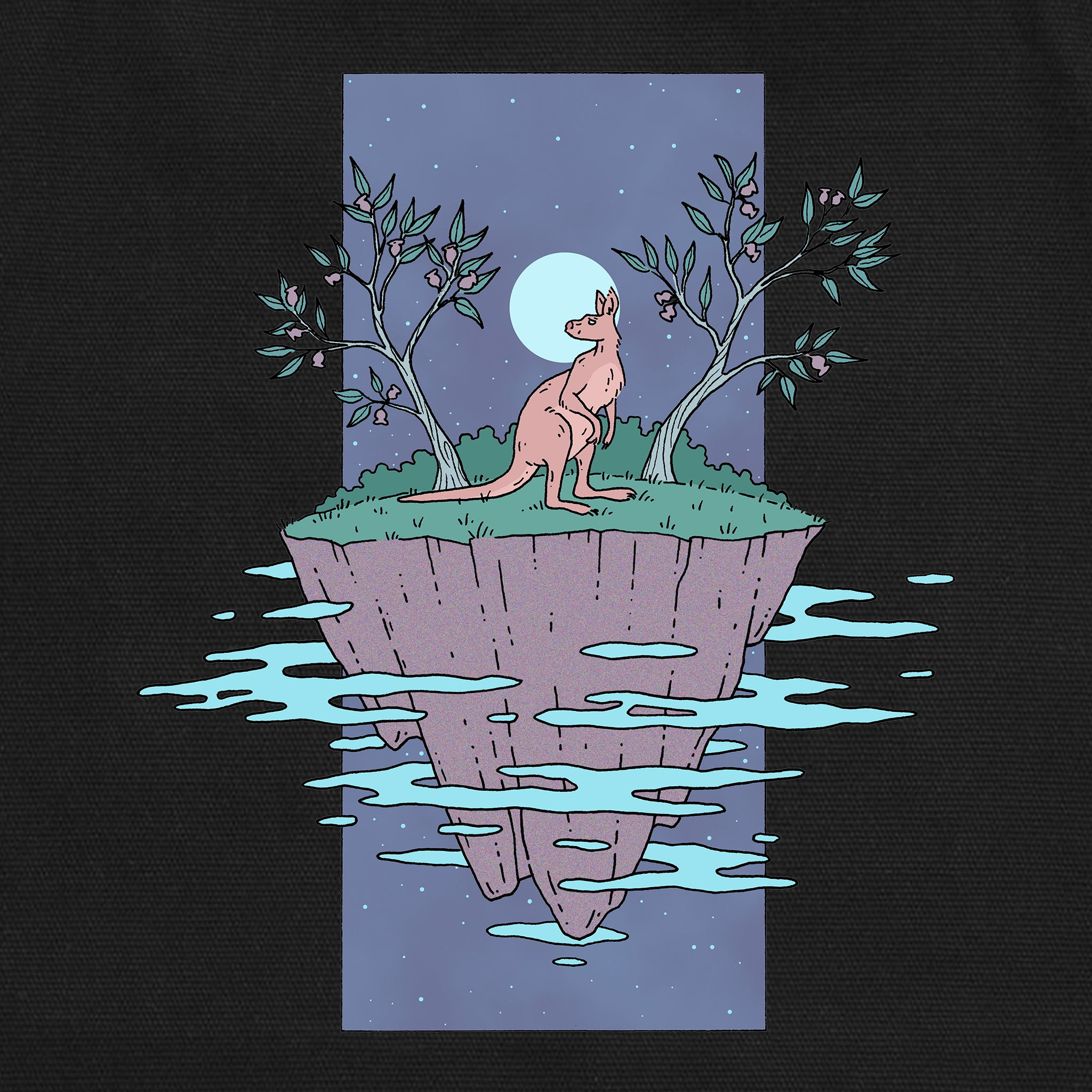 Space Kangaroo Tote